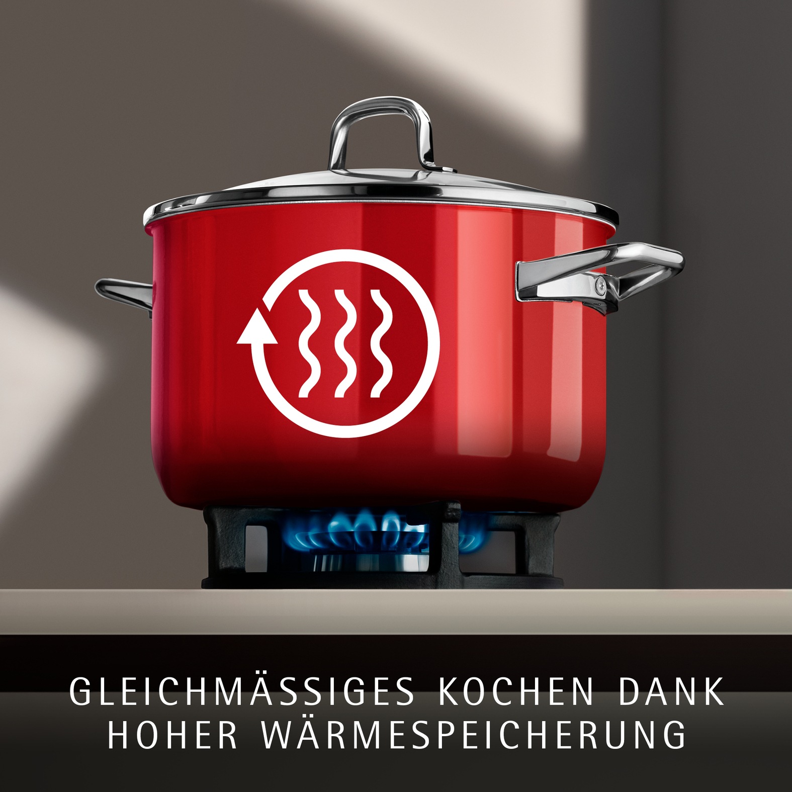 WMF Topf-Set »Fusiontec Essential Pro« Set, 7 tlg. tlg. Edelstahl | Glas