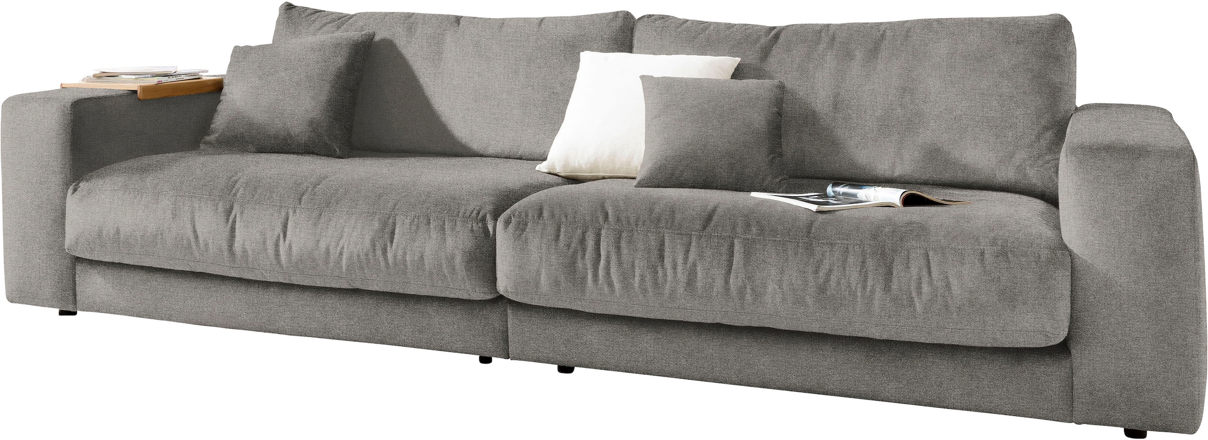 3C Candy Big-Sofa "Enisa II", incl. 1 Flatterkissen, Wahlweise mit Flecken-Schutz-Bezug Easy care