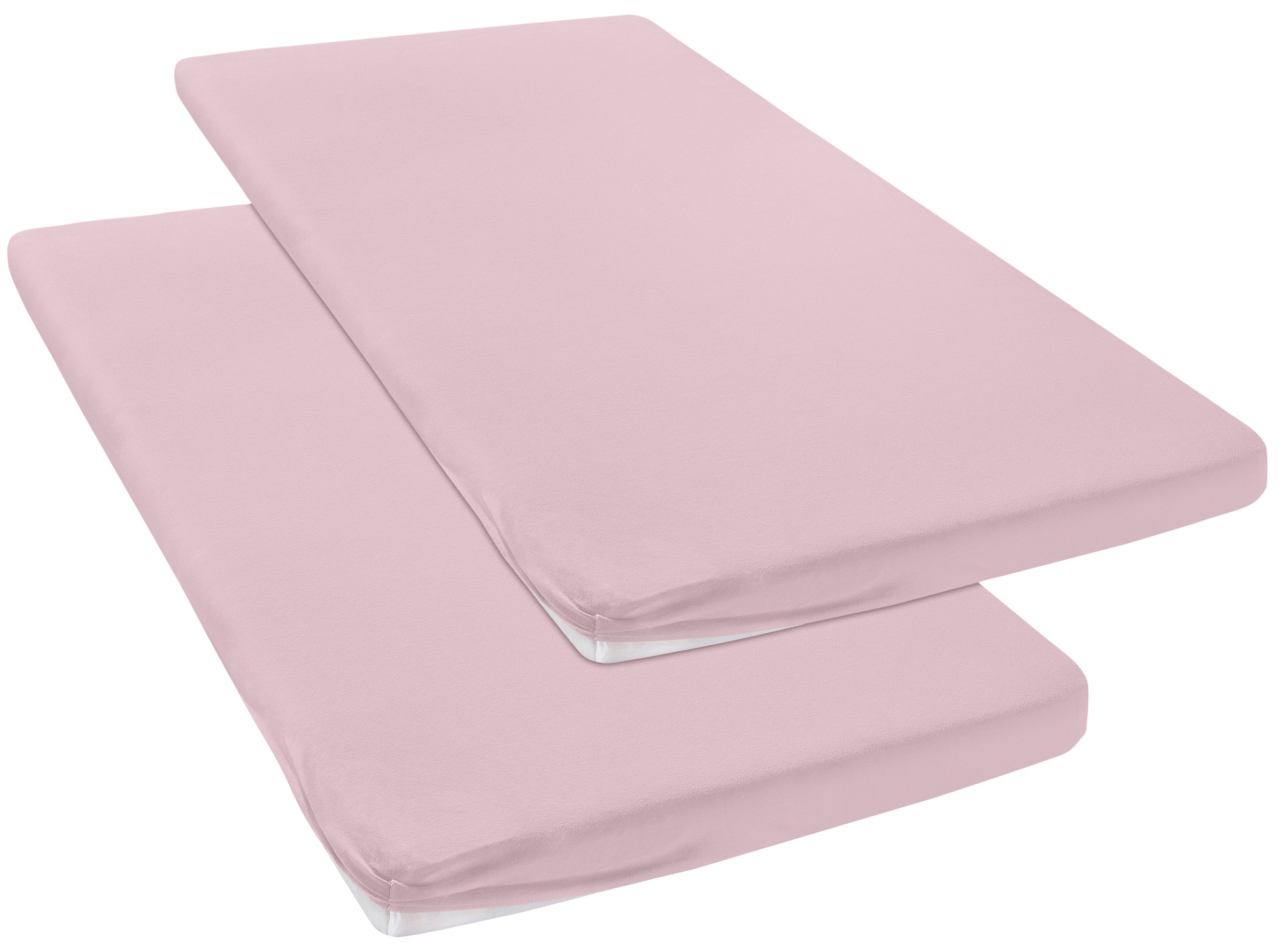 OTTO home Spannbettlaken "Topper Basic, in Gr. 90x200, 140x200 oder 180x200 cm" Baumwolle, Matratzen bis 8 cm Höhe, Bettlaken, Spannbetttuch, Laken