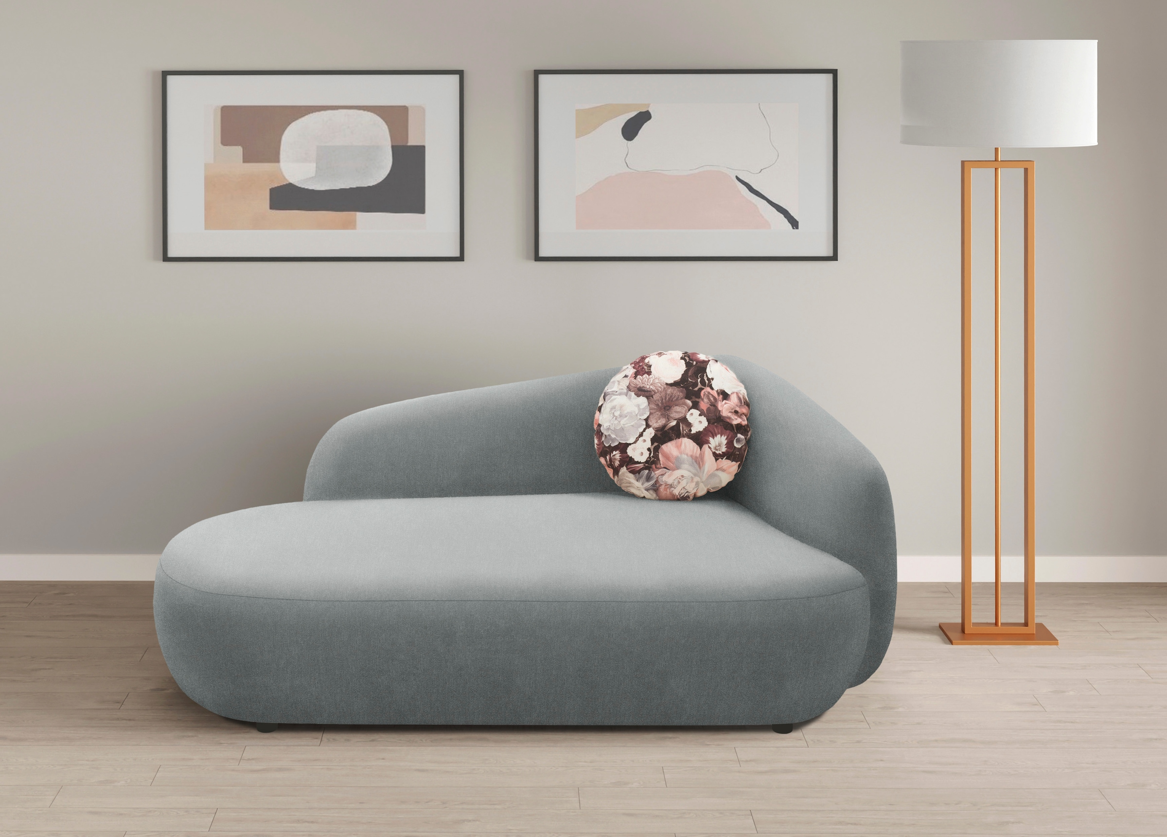 Home affaire Recamiere "Björnar incl. Wende-Zierkissen: Blumenmuster, bzw. günstig online kaufen