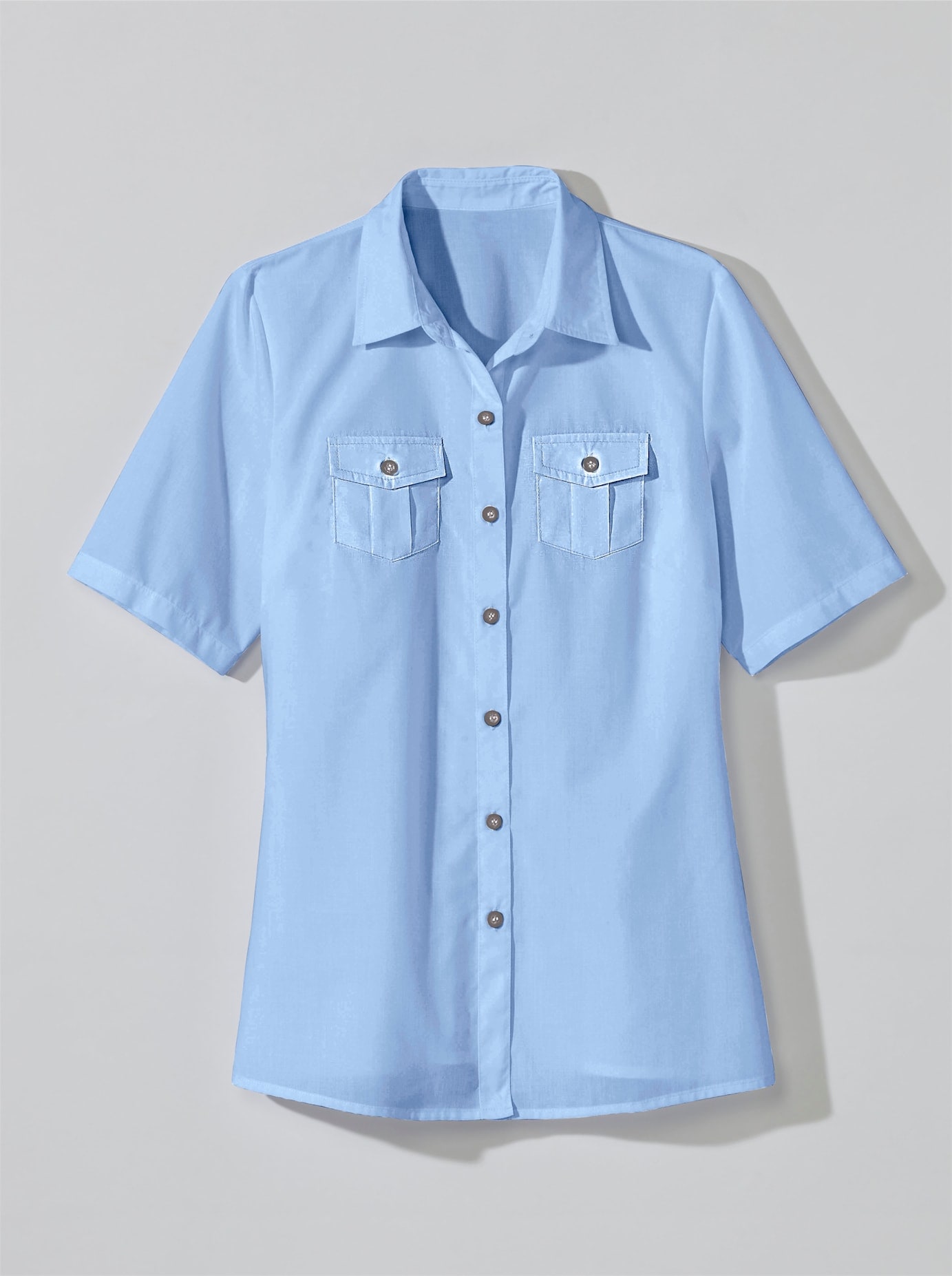 Classic Basics Kurzarmbluse