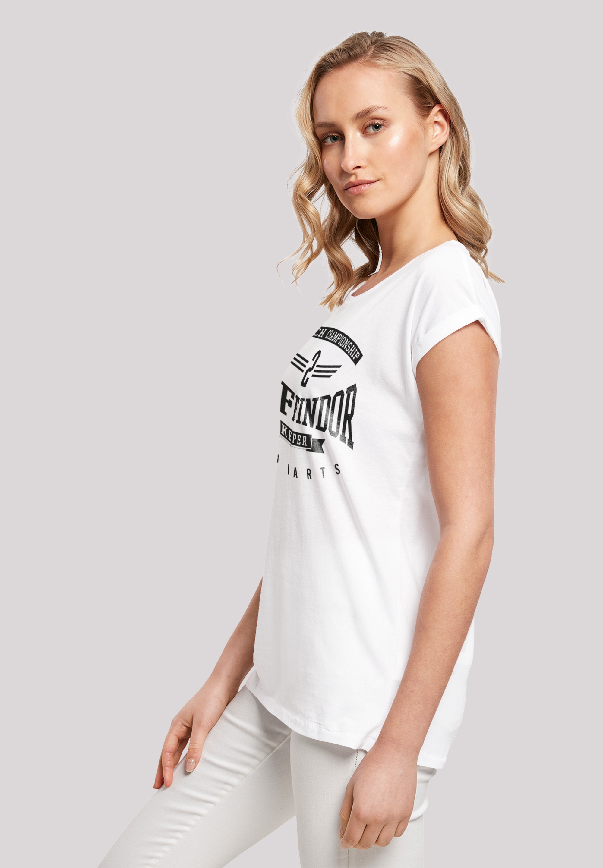 F4NT4STIC T-Shirt »Harry Potter Gryffindor Keeper«, Print