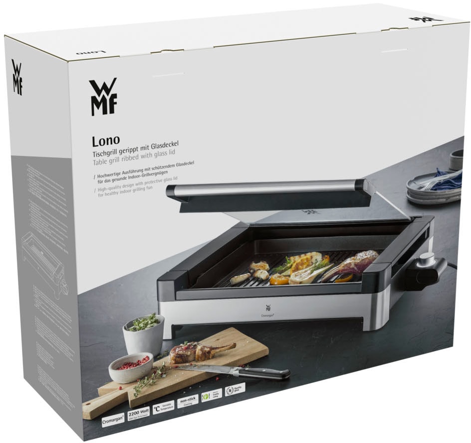 WMF Tischgrill »Lono«, 2200 W, mit Glasdeckel online bestellen | BAUR