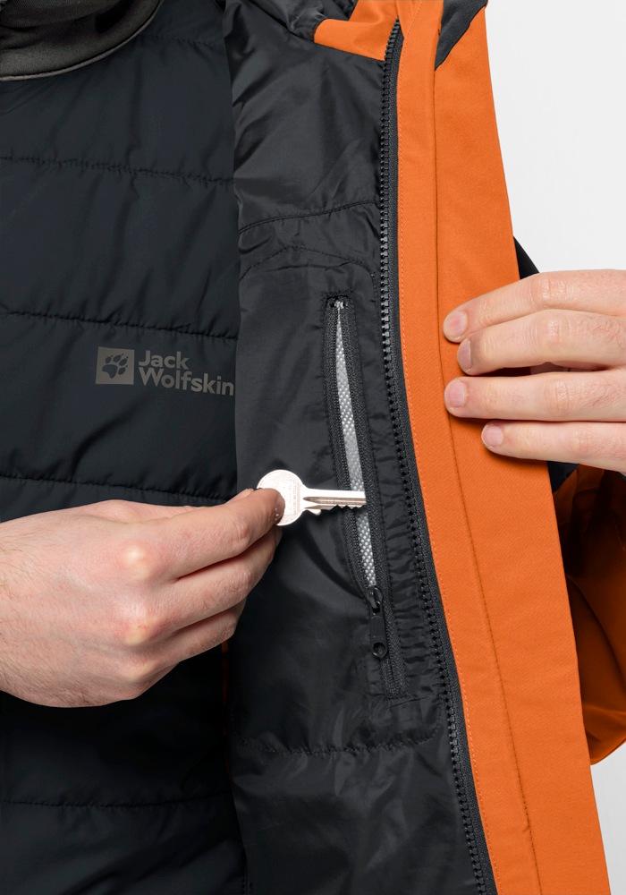 Jack Wolfskin 3-in-1-Funktionsjacke »GLAABACH 3IN1 JKT M«, mit Kapuze