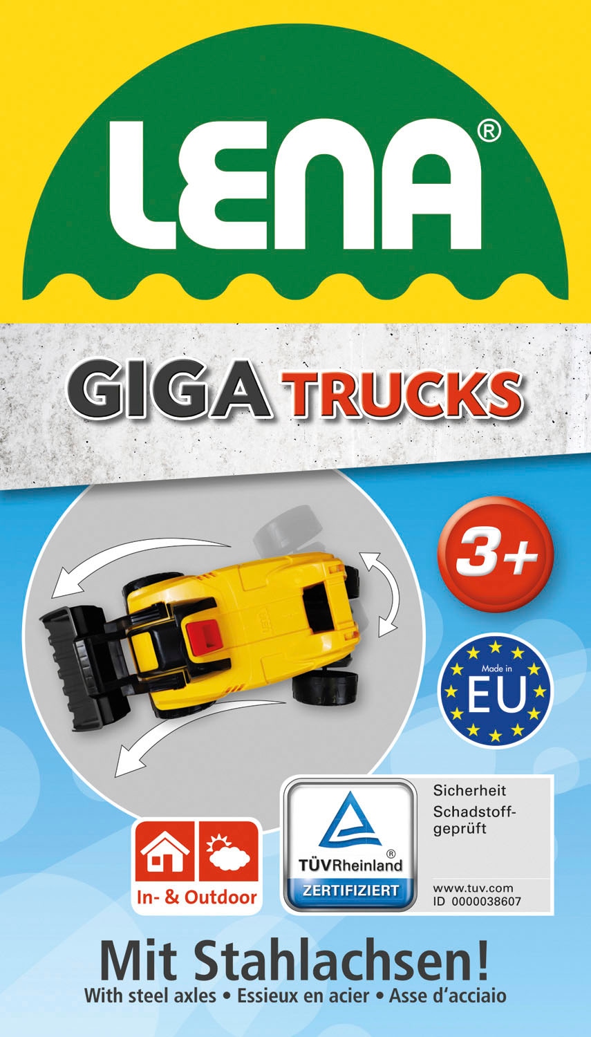 Lena® Spielzeug-Radlader »Aufsitz-Schaufellader Giga Trucks Pro X« Made in Europe