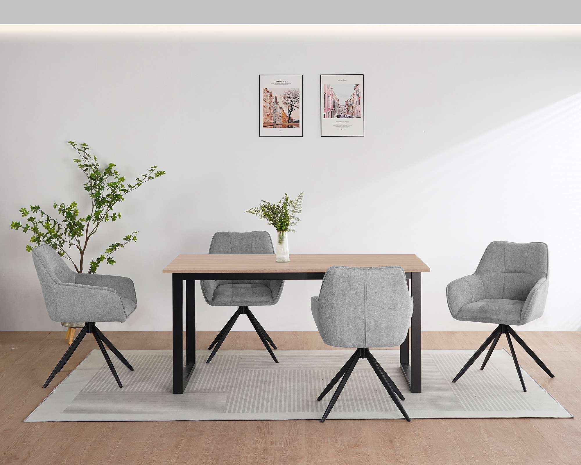 OTTO home Esszimmerstuhl "Christoffer" (Set) 2 Stk.Steppung im Polster günstig online kaufen