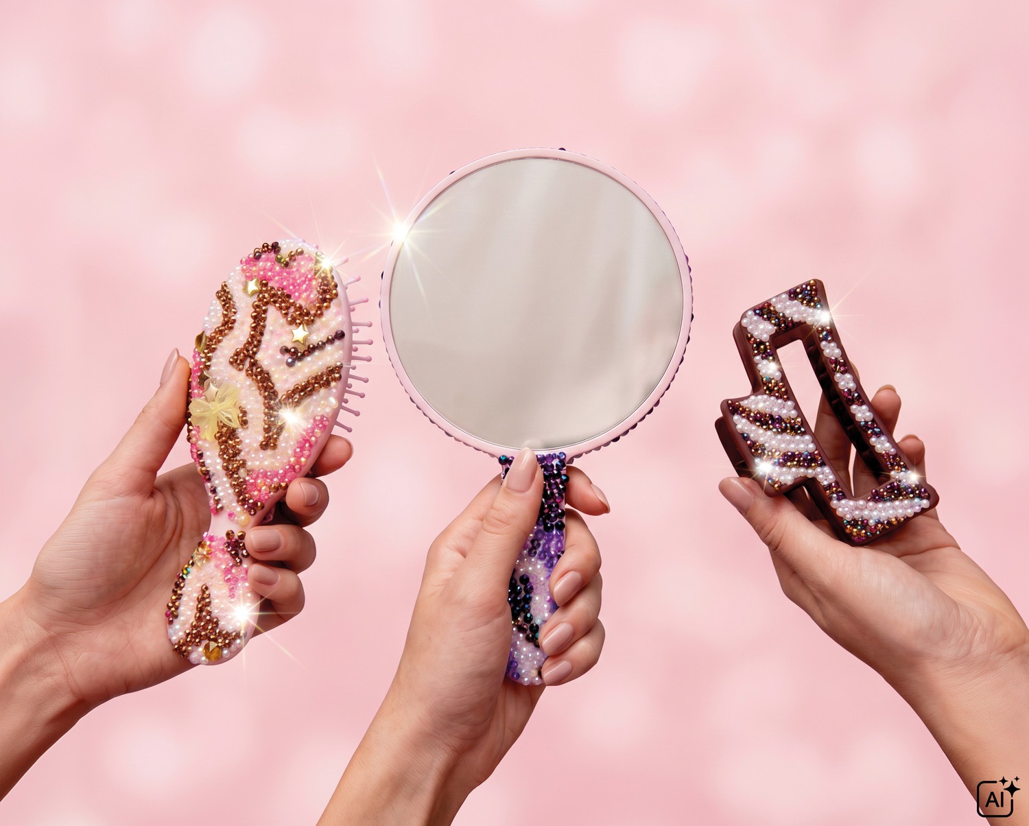 Lena® Kreativset »The Craft Box, DIY Bedazzle Set«