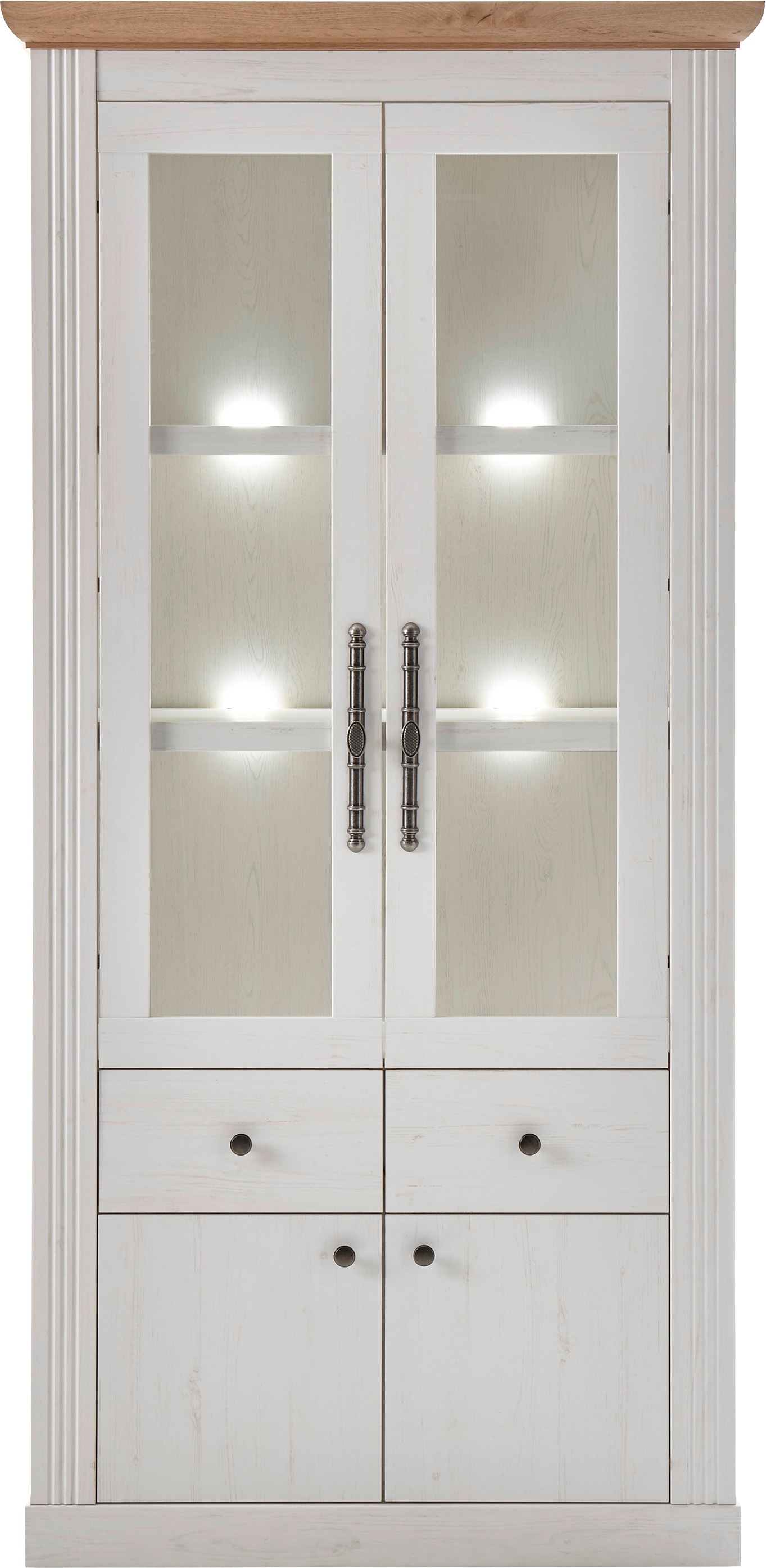 Thumbnail - OTTO home Vitrine "Westminster BESTSELLER" Höhe ca. 202cm, im romantischen Landhausstil