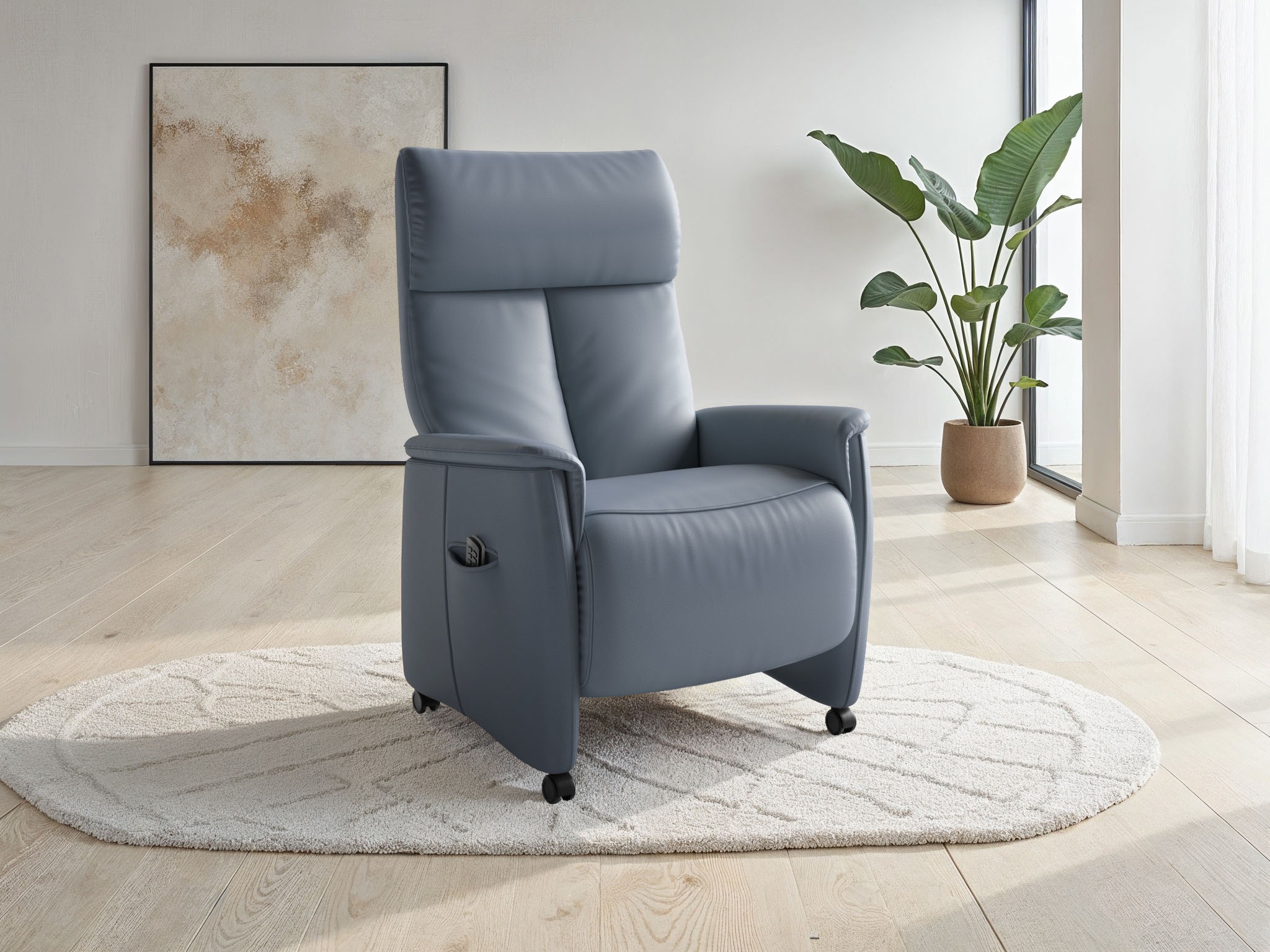 sit&more TV-Sessel "Cremona Comfort" wahlweise manuell oder elektrischer Funktion mit Akku