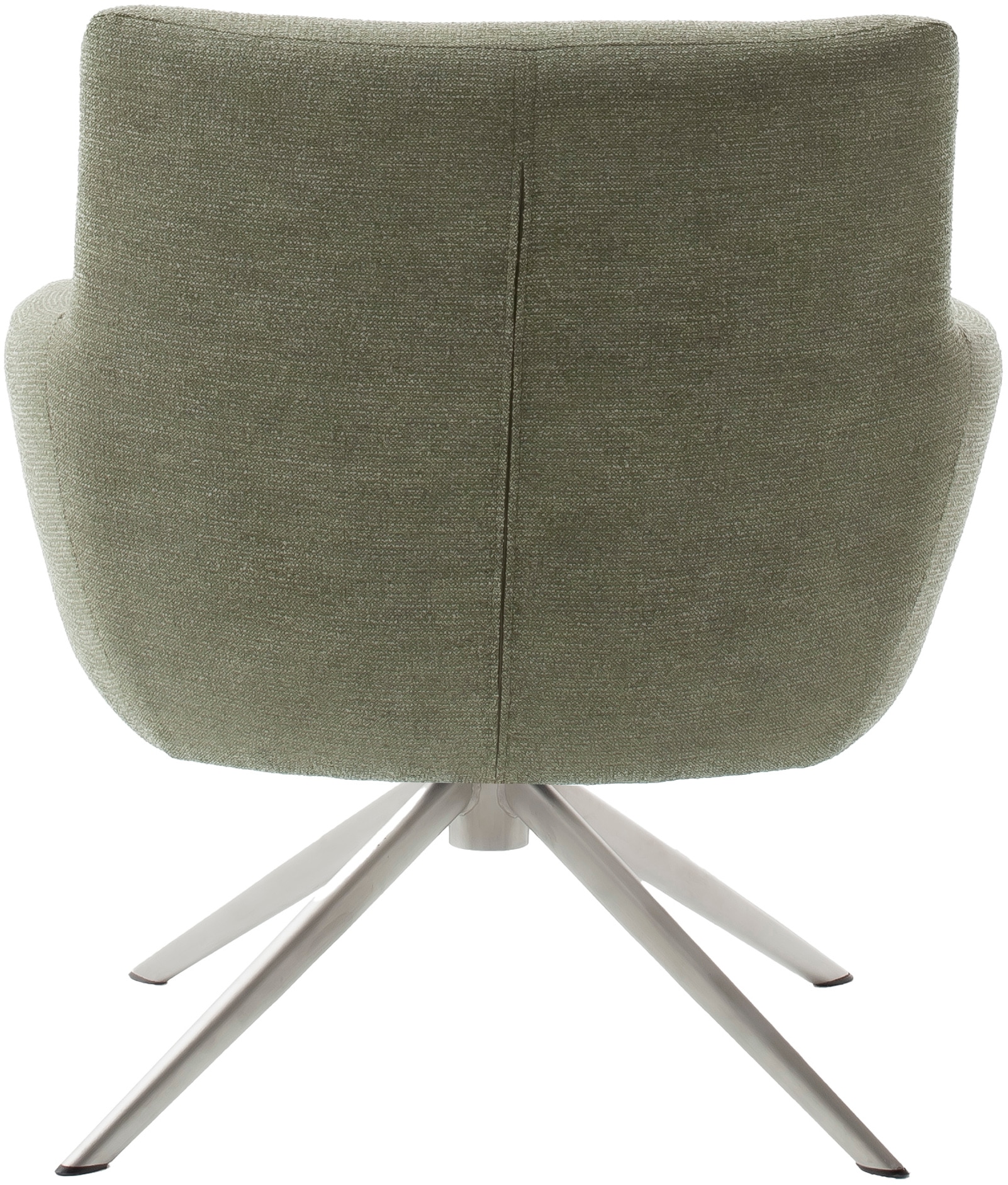 MCA furniture 4-Fußstuhl »WILSON Esszimmerstuhl, Armlehnstuhl, Polsterstuhl, modern«, (Set), 1 St., Flachgewebe, Stuhl, Armlehnenstuhl, drehbar, Taschenfederkern, belastbar 160 kg,XXL