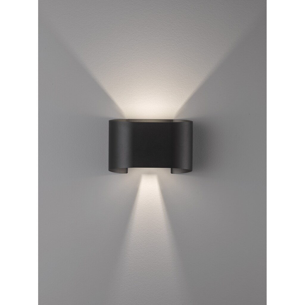 FISCHER & HONSEL LED Wandleuchte »Wall«, 2 flammig-flammig