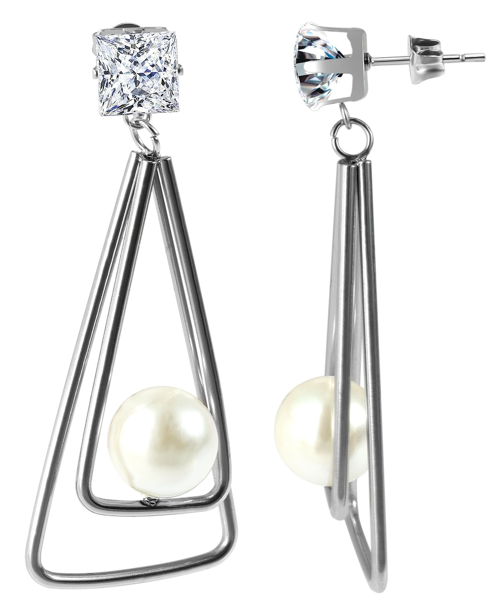 Adelia´s Paar Ohrhänger "Damen Ohrringe – Ohrhänger aus Edelstahl" Ideal al günstig online kaufen