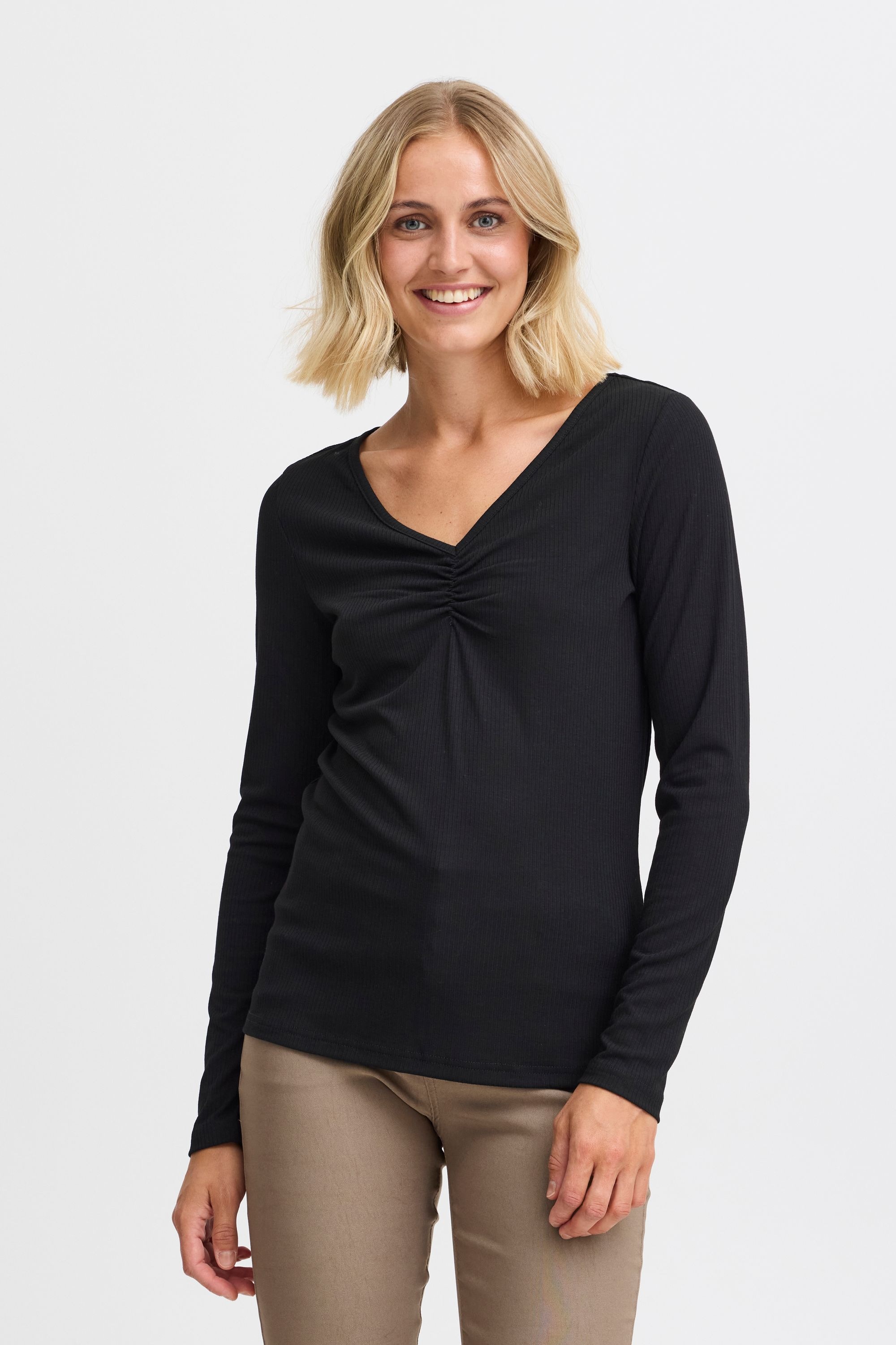 fransa Sweatshirt »Shirttop FRMONA TEE 4«