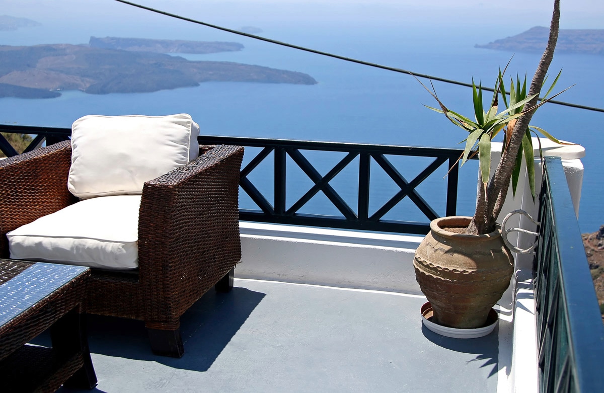 Papermoon "Santorini Inselblick"