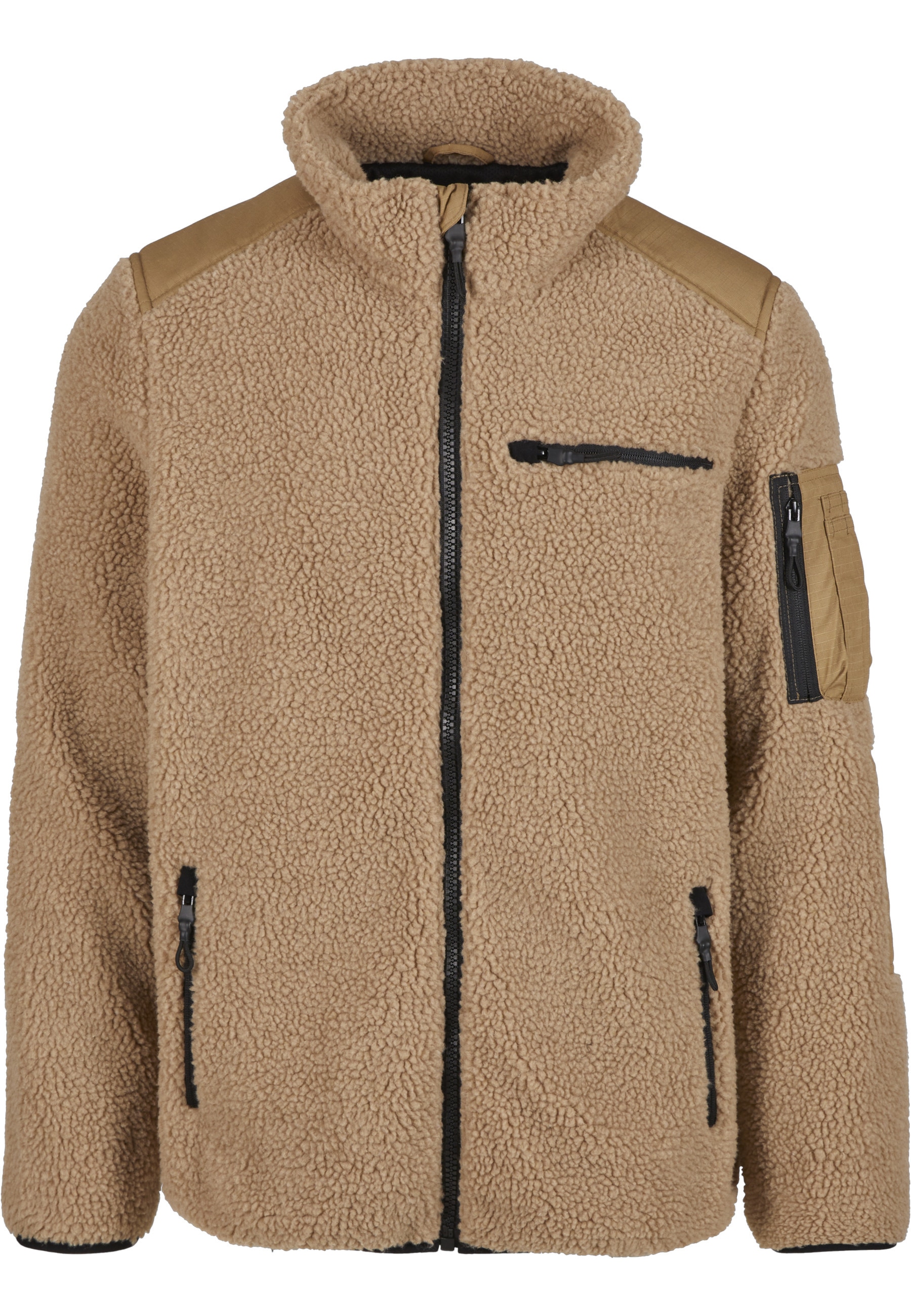 Brandit "Brandit Brandit Men Ramble Teddyfleece Jacket" 1 Stk. tlg. ohne Kapuze