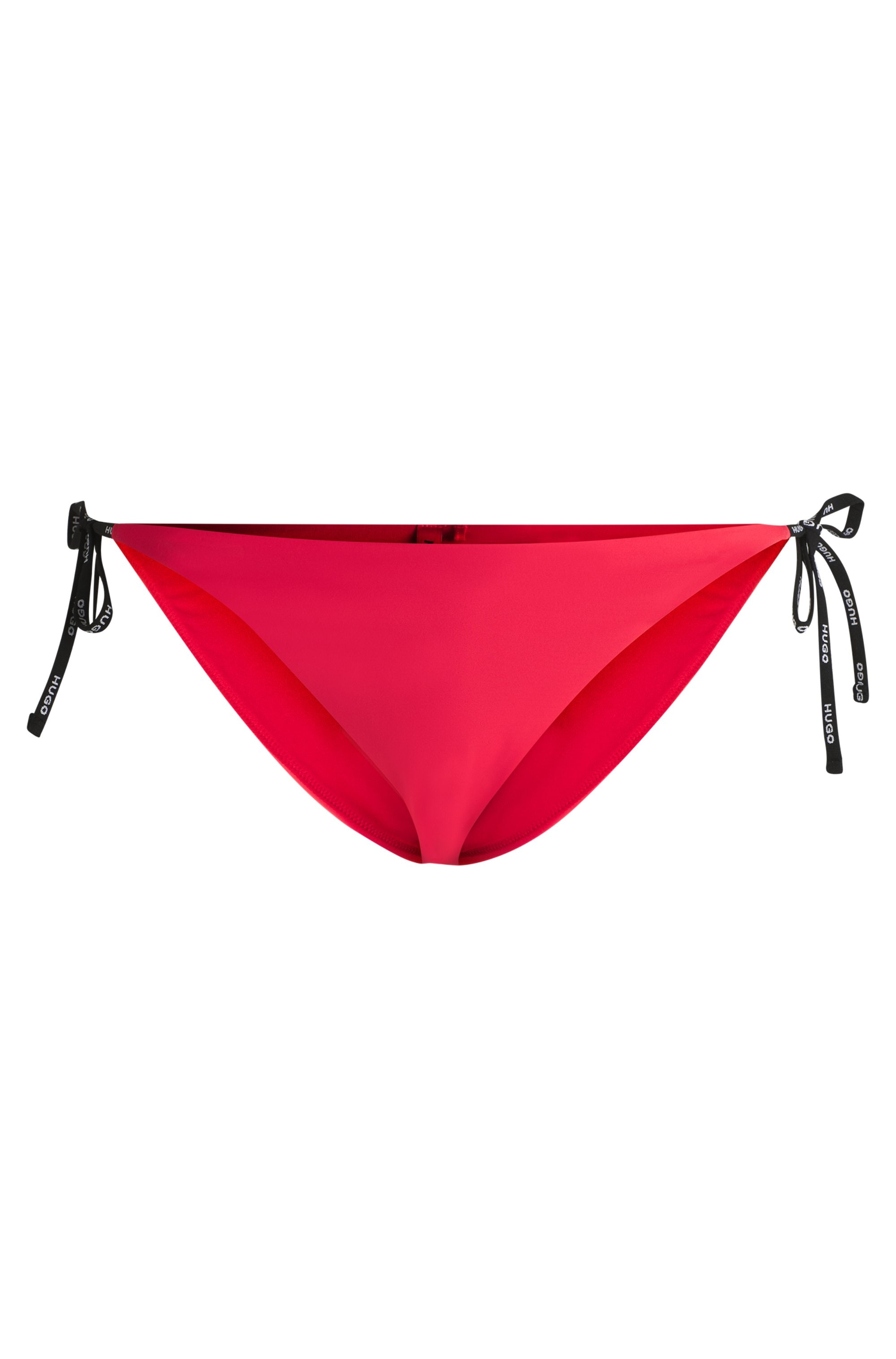 HUGO Underwear Bikini-Hose »PURE_SIDE TIE«, mit kontrastfarbenen Einsätzen