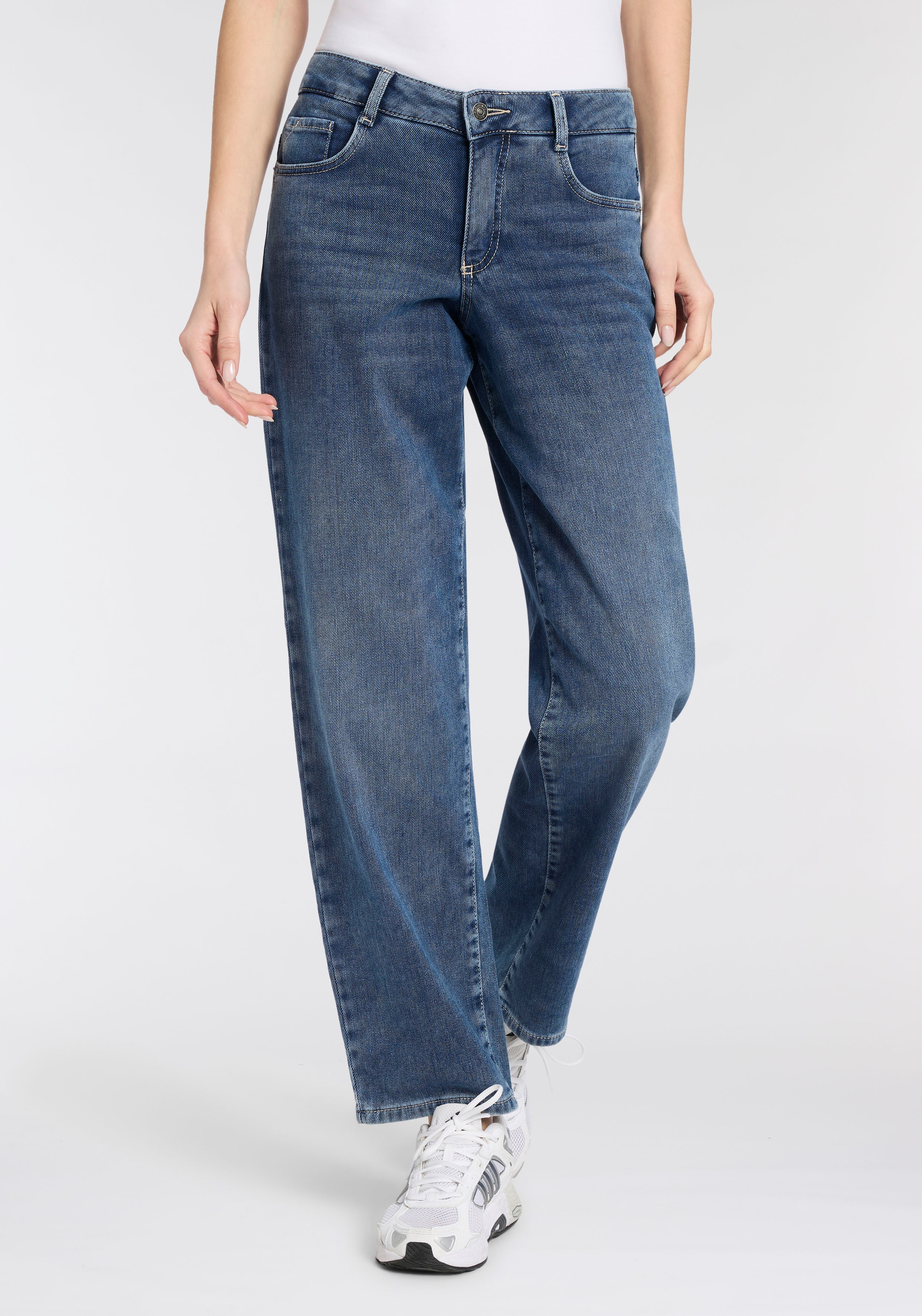 MAC Straight-Jeans "GRACIA" im Five-Pocket Style mit Stretch günstig online kaufen