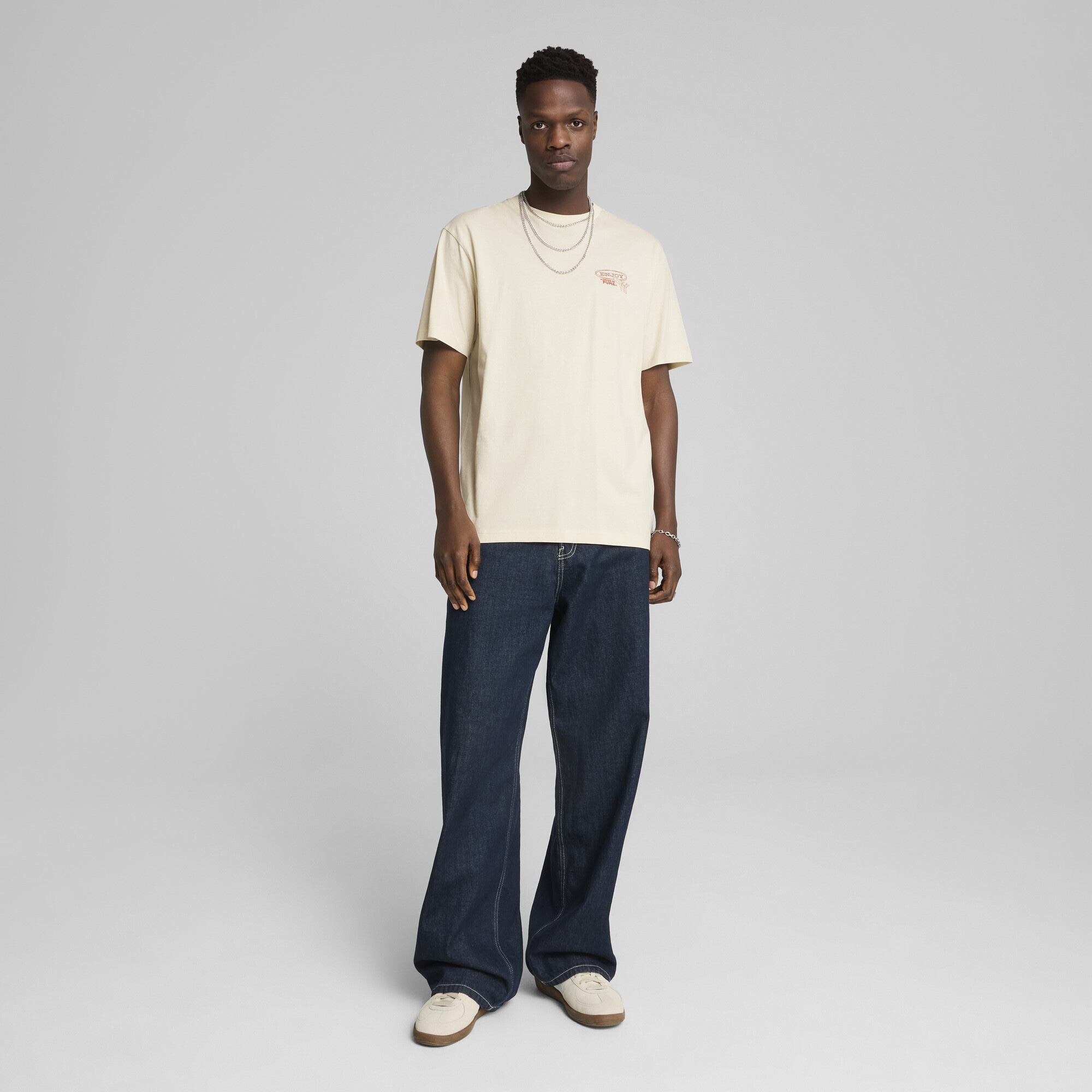 PUMA T-Shirt »GRAPHICS PUMA Drive-In Relaxed T-Shirt Herren«