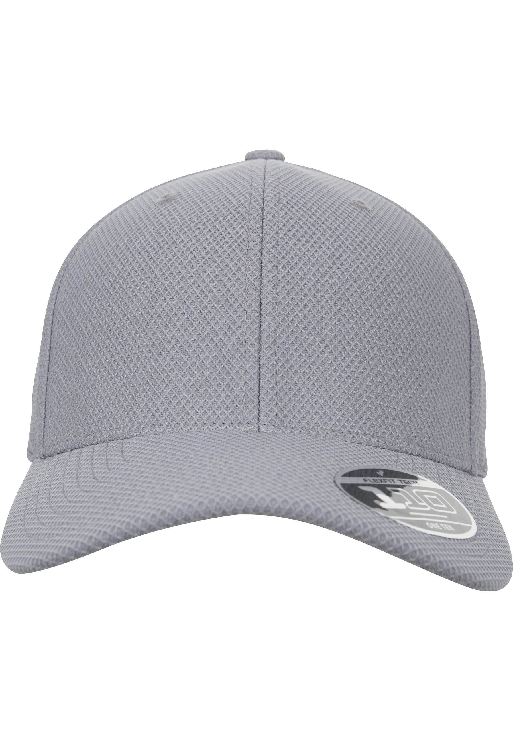 FLEXFIT Fitted Cap "Flexfit Unisex 110 Hybrid"grau, unifarben, 96% Polyester, 4% Elasthan, Caps