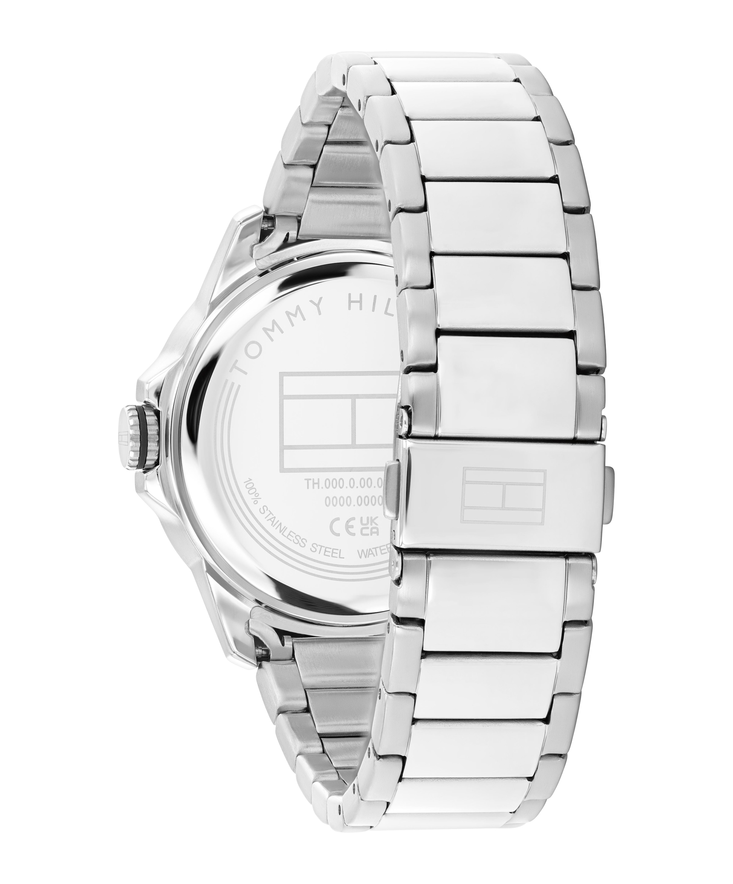 Tommy Hilfiger Quarzuhr »REMY« Armbanduhr, Herrenuhr, Edelstahlarmband, analog, Tag