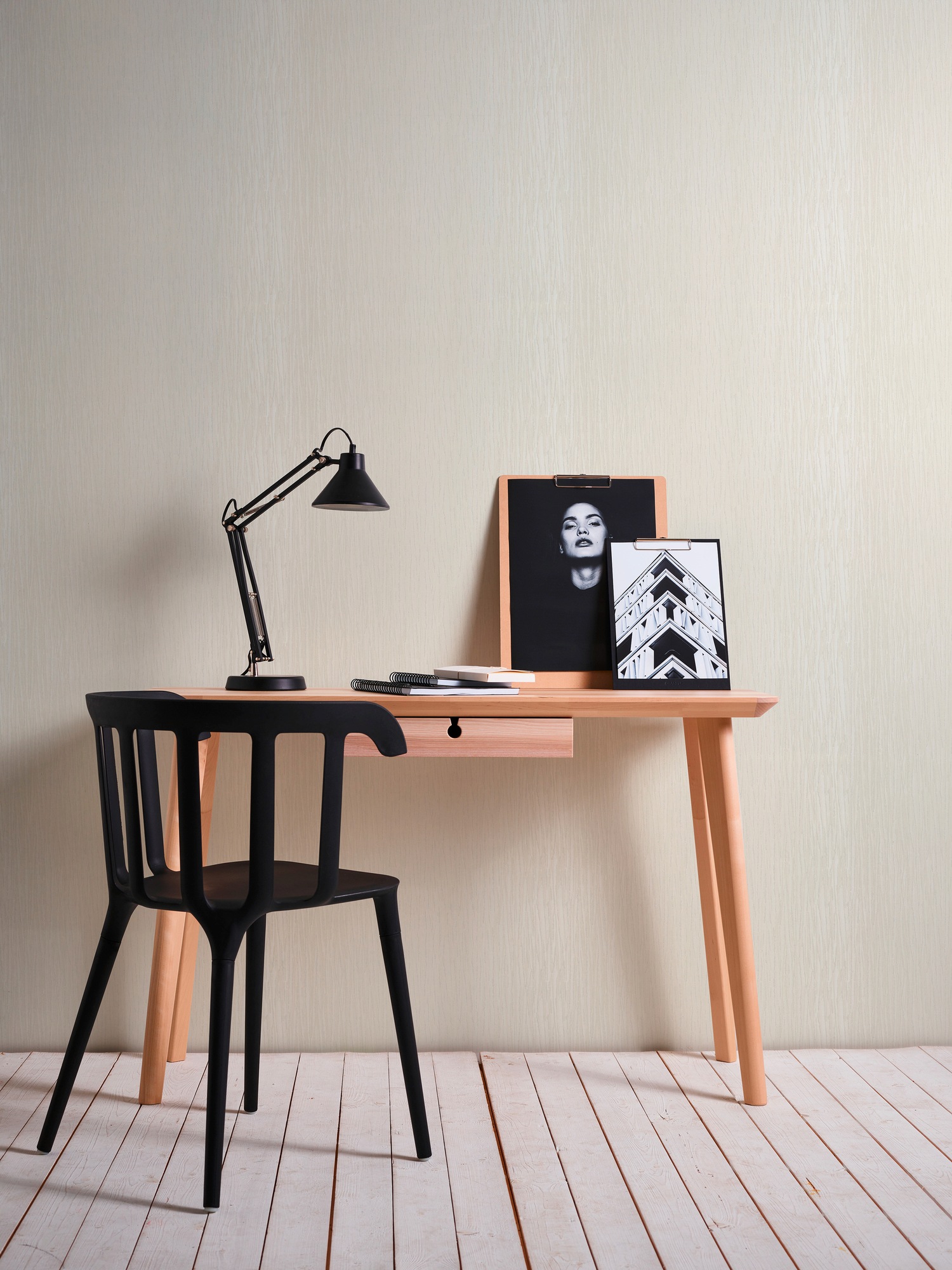 A.S. Création Vliestapete »Romantico Uni«, uni-einfarbig-unifarben, Uni Tapete einfarbig Tapeten Wohnzimmer Schlafzimmer Küche modern Büro