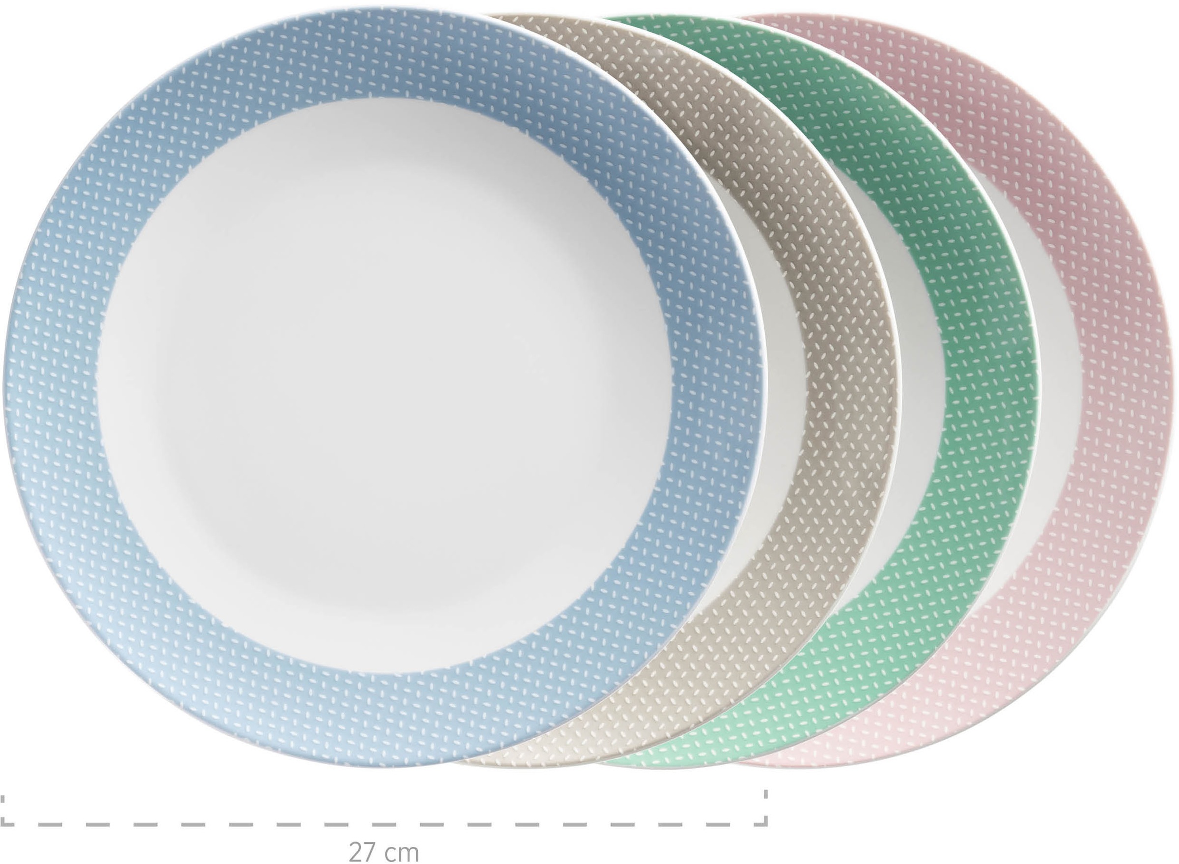 MÄSER Kombiservice »KITCHEN TIME II, Geschirr-Set, Porzellan«