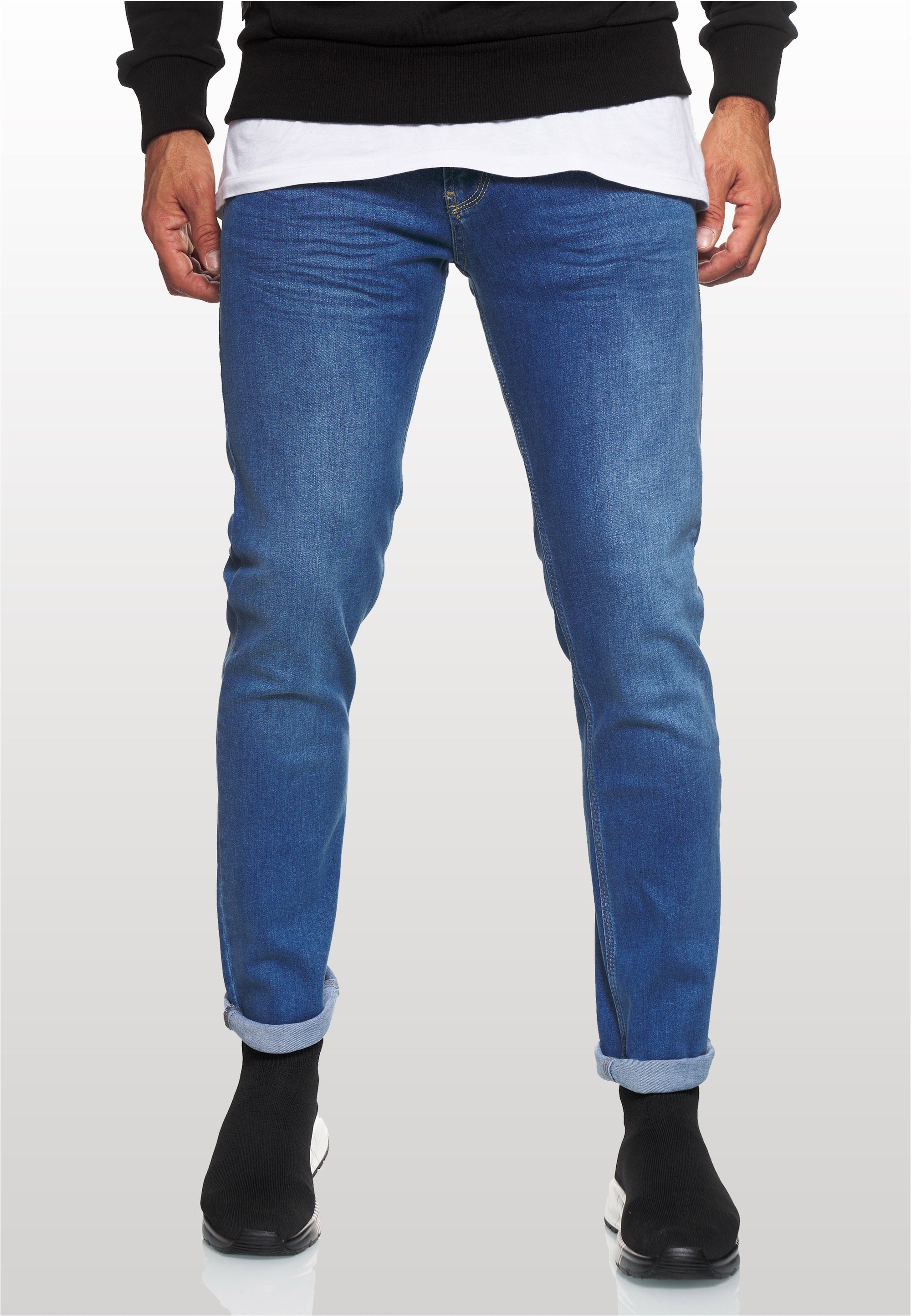 Rusty Neal Straight-Jeans »MELVIN«, im klassischen 5-Pocket-Stil
