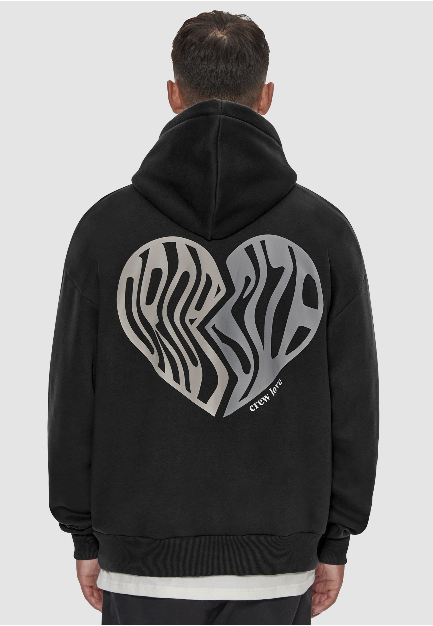 Dropsize Kapuzensweatshirt »Dropsize Herren Dropsize Heavy Oversize Broken Heart Hoodie«, 1 Stk.
