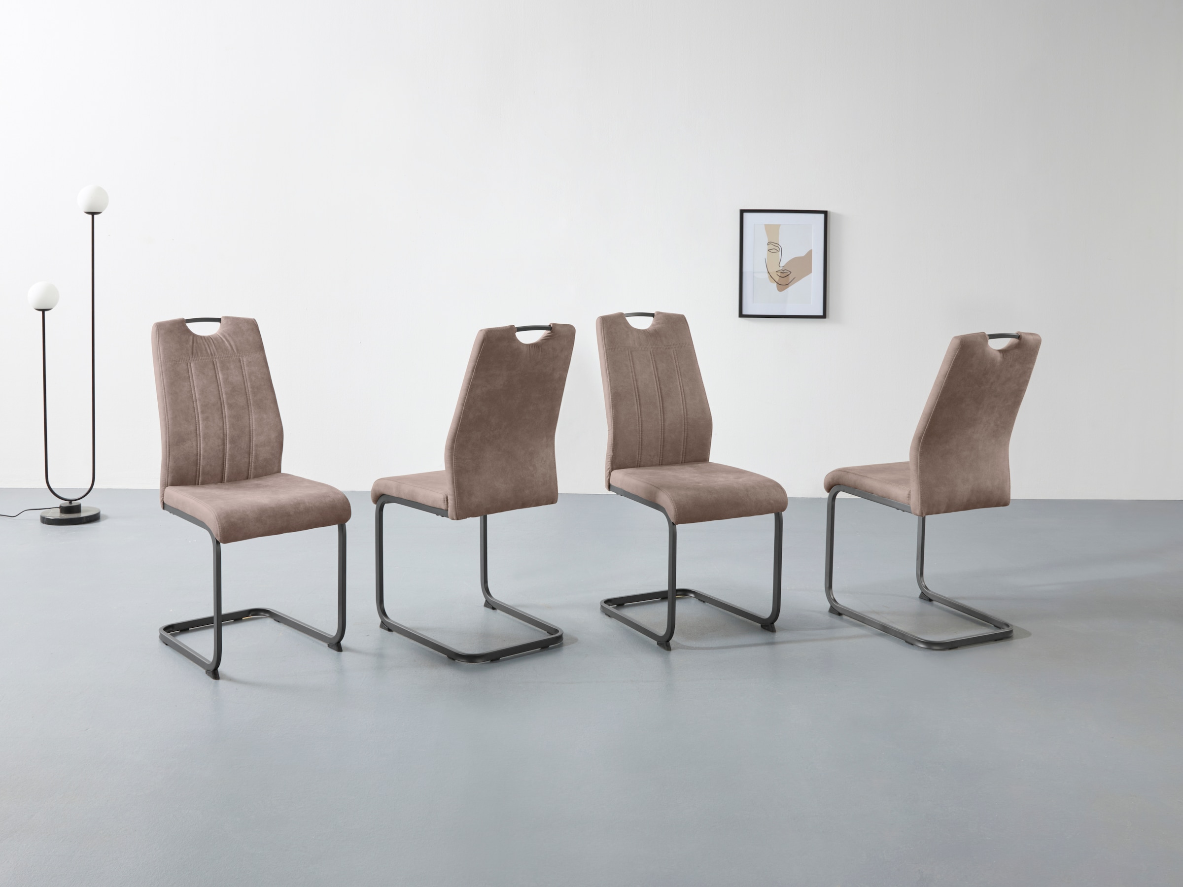 HELA Freischwinger "CHRISTINA" (Set) 1 Stk.1, 2 oder 4 Stück, Schwingstuhl günstig online kaufen