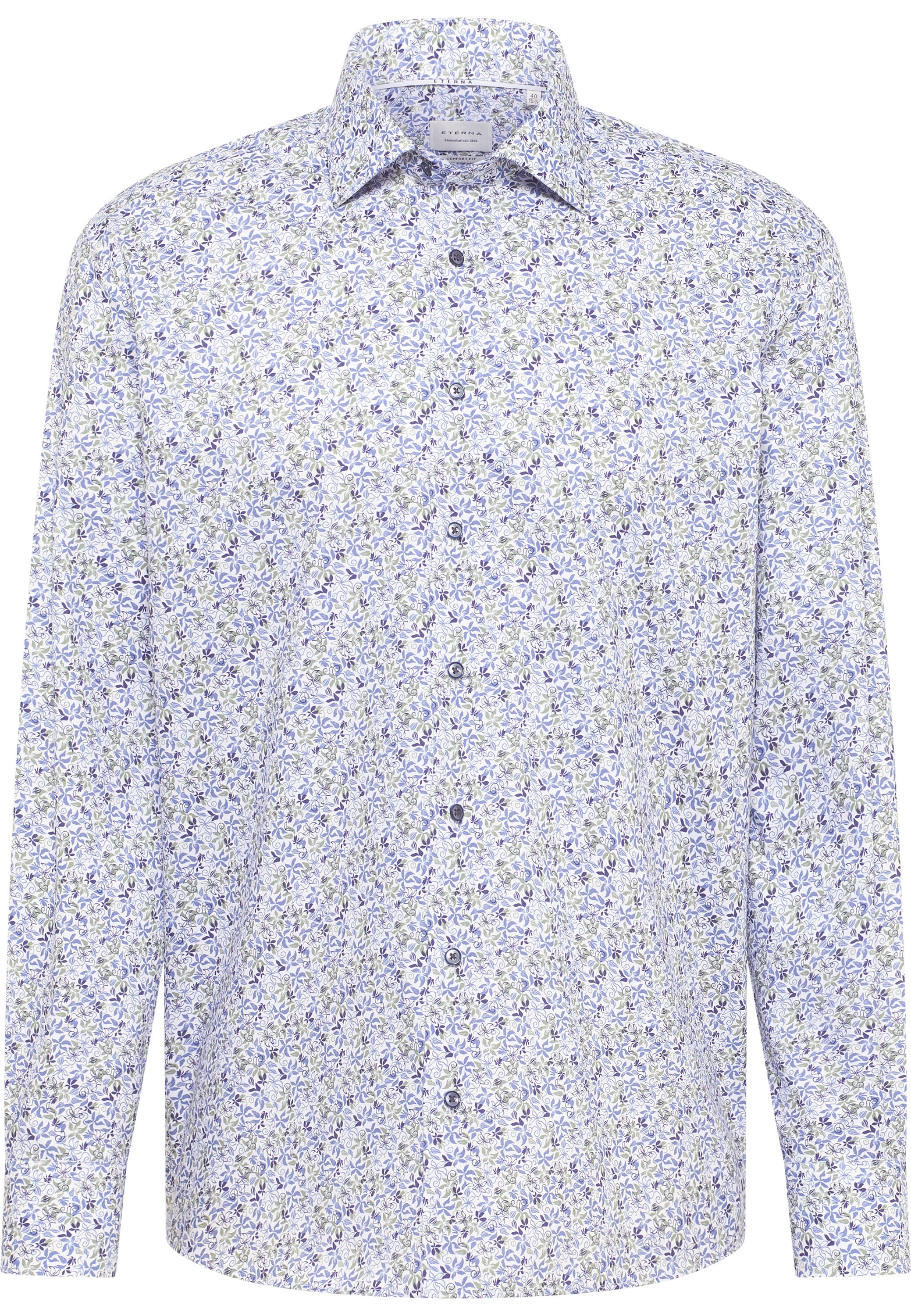 Eterna Langarmhemd »COMFORT FIT«, NON IRON (bügelfrei)