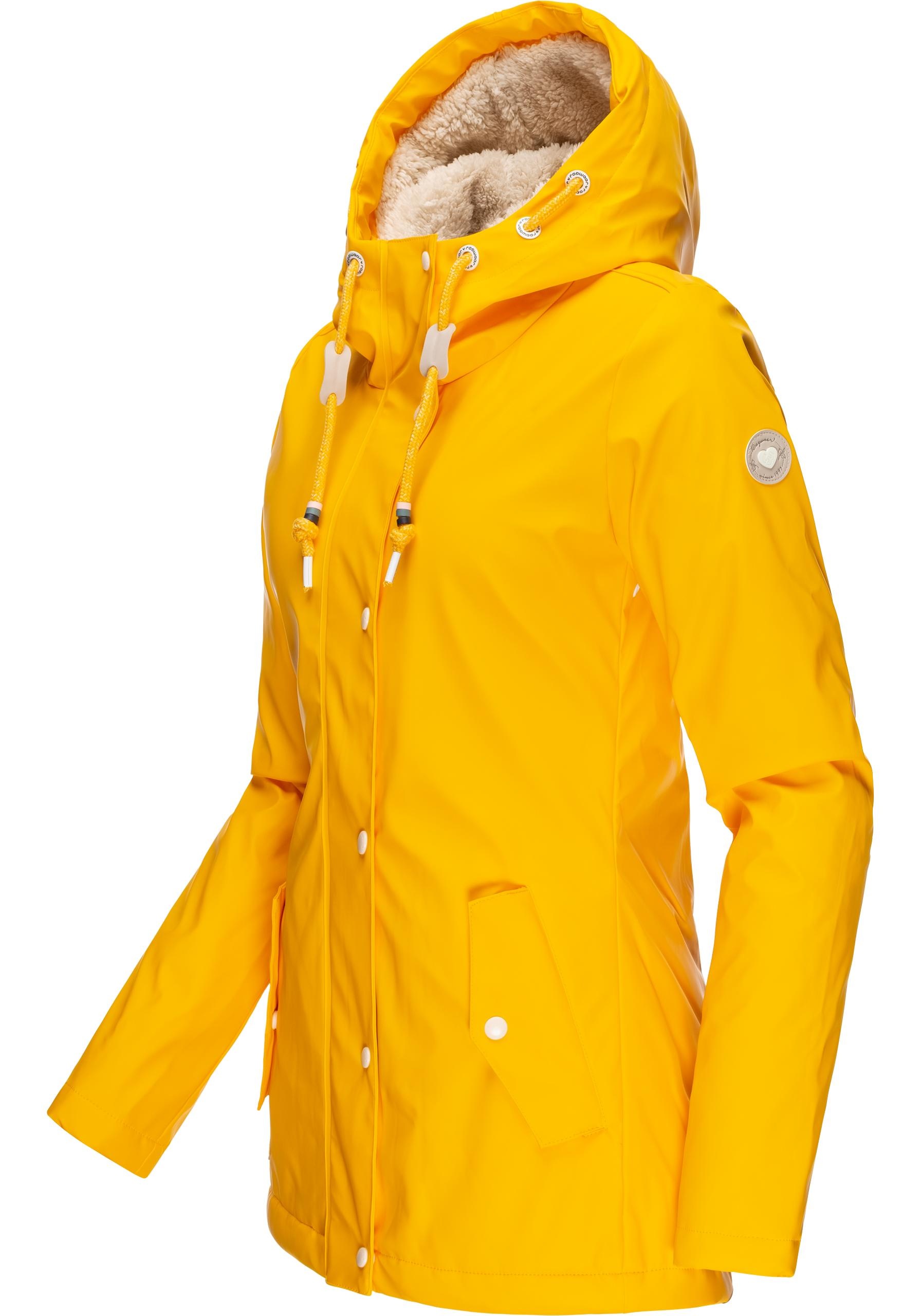Ragwear "Marge II Intl." mit Kapuze Warm gefütterter Damen Winter Regenmant günstig online kaufen