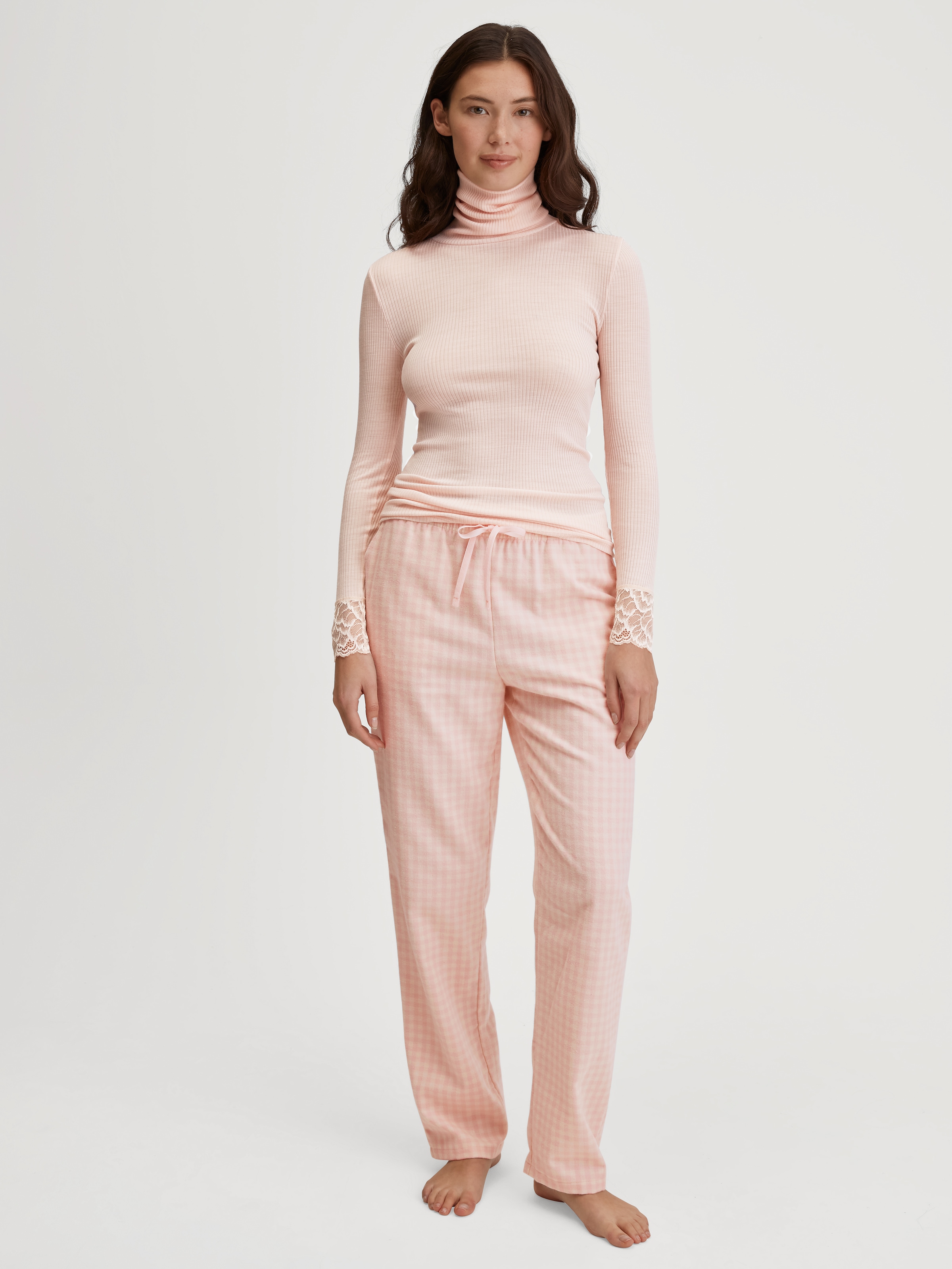 CALIDA Pyjamahose »Favourites Holiday«, Cotton, Flanell-Qualität, Relaxed Fit, wärmend, Gummizug