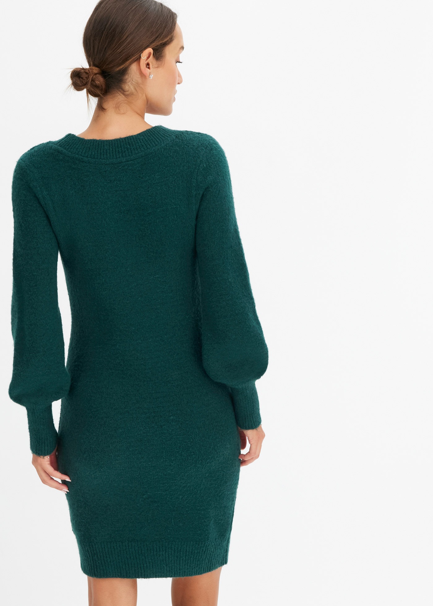 bonprix Strickkleid "Strickkleid" für besondere Anlässe, elastisches Materi günstig online kaufen