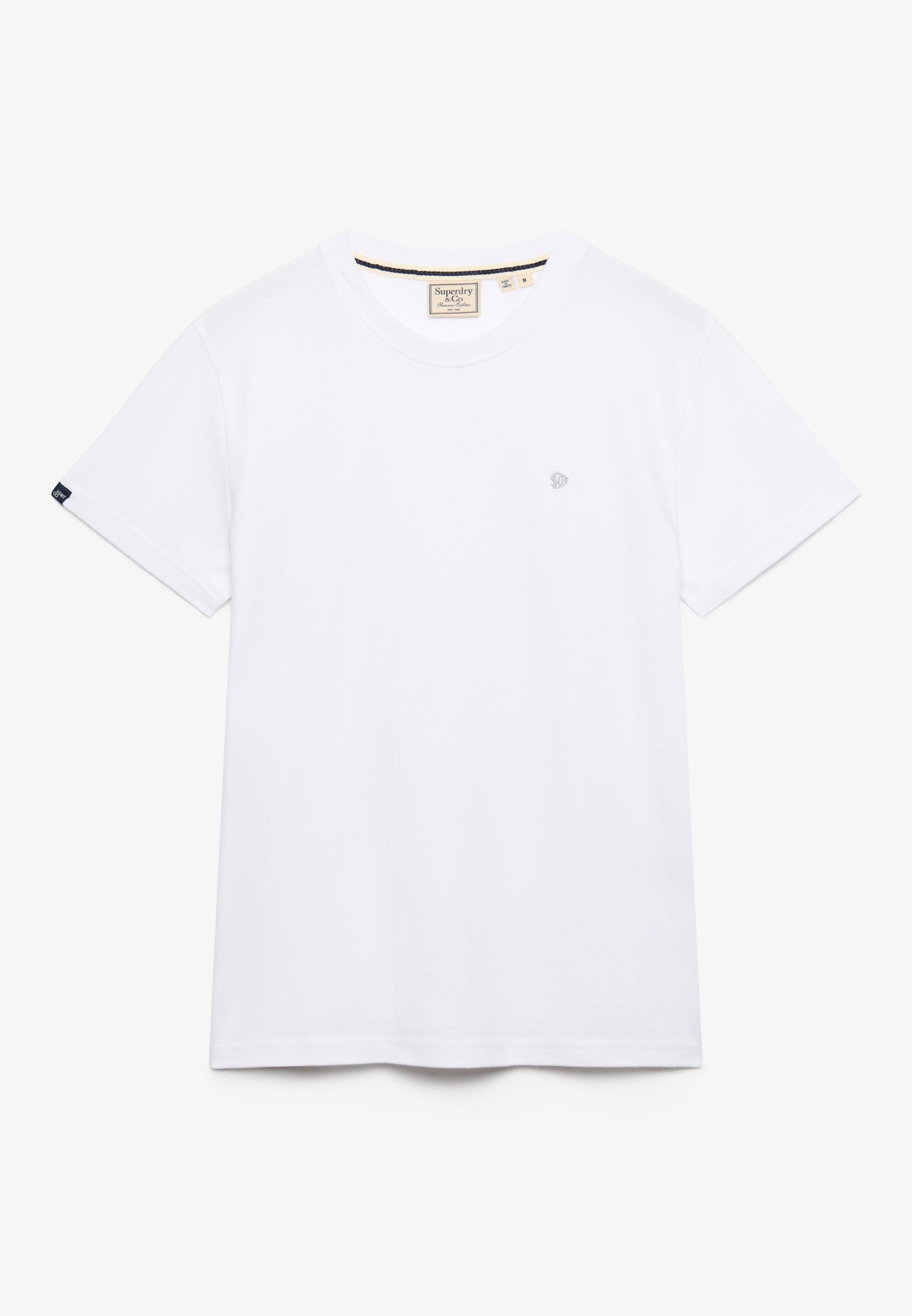 Superdry Rundhalsshirt »ESSENTIAL SDCO LOGO EMB TEE« Baumwolle, regular fit