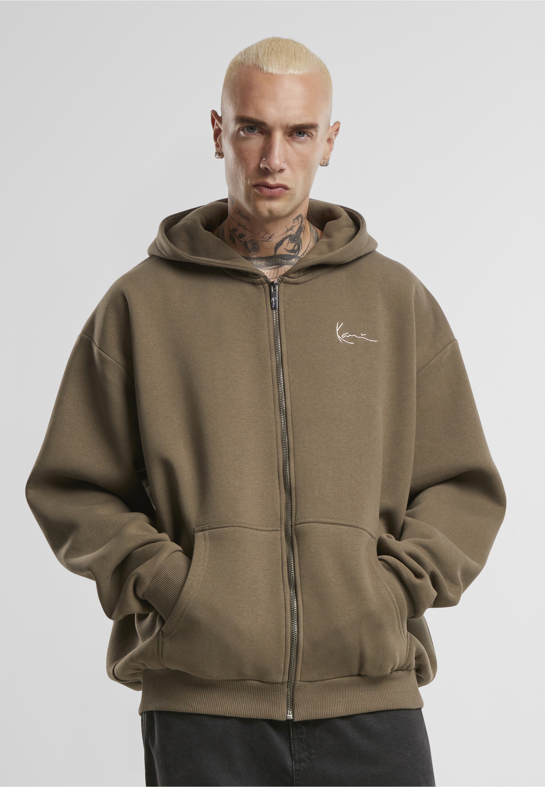 Karl Kani Kapuzenpullover »Karl Kani KK Small Signature Essential Os Ziphoodie« 1 Stk.
