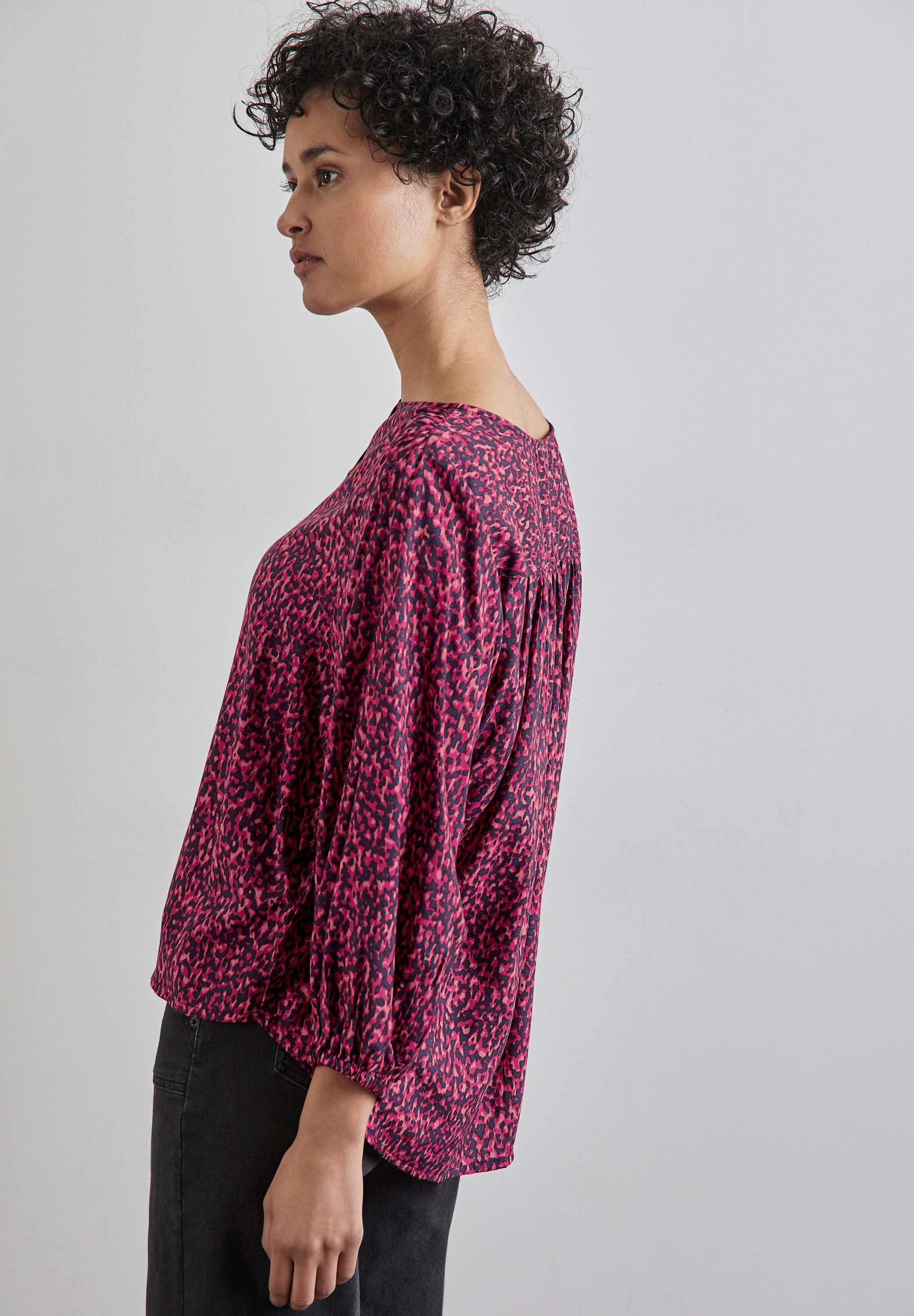 STREET ONE Hemdbluse, mit Knopfleiste