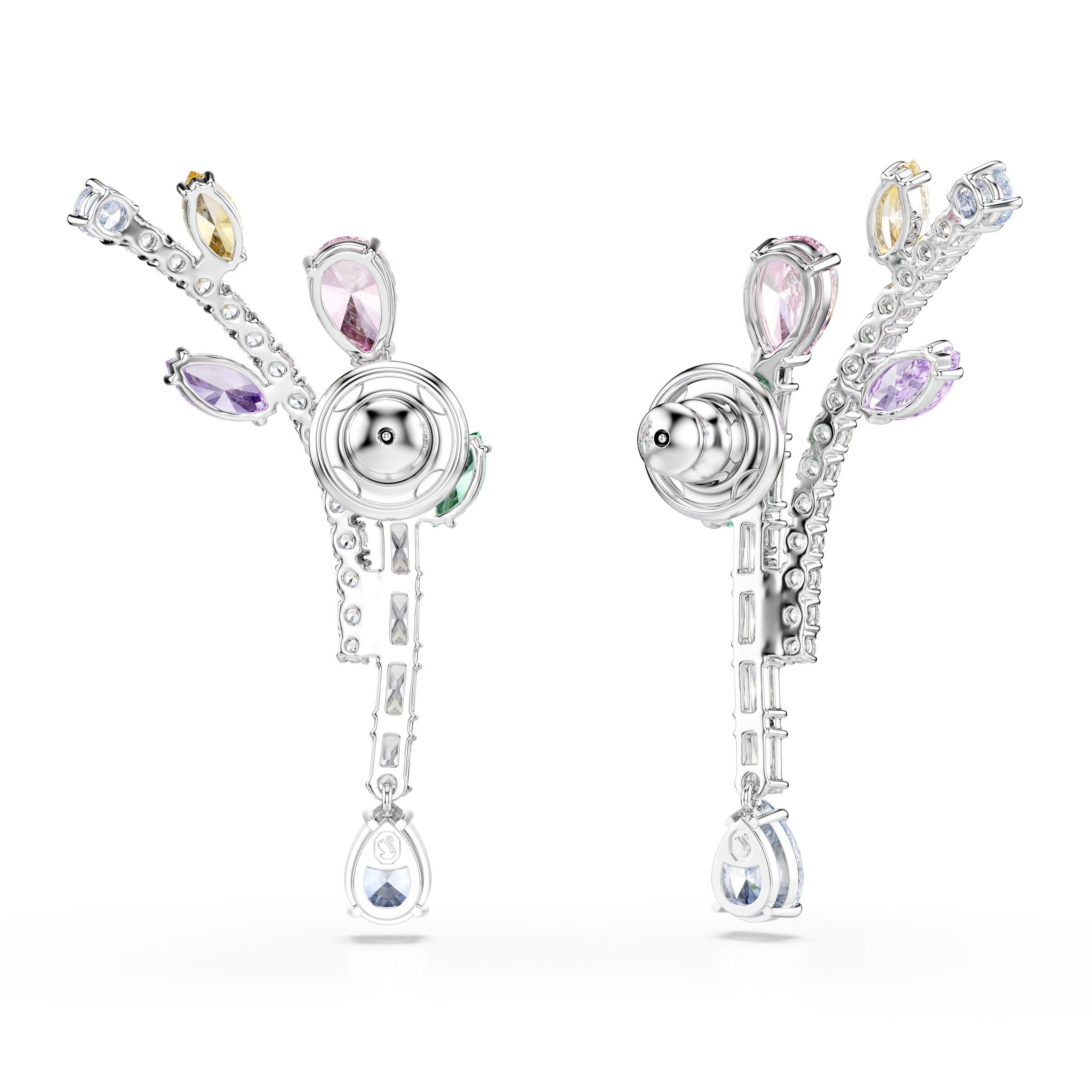 Swarovski Paar Ohrstecker »Schmuck Geschenk 2026 CAPSULE Ohrringe Blätter« mit Swarovski® Kristall