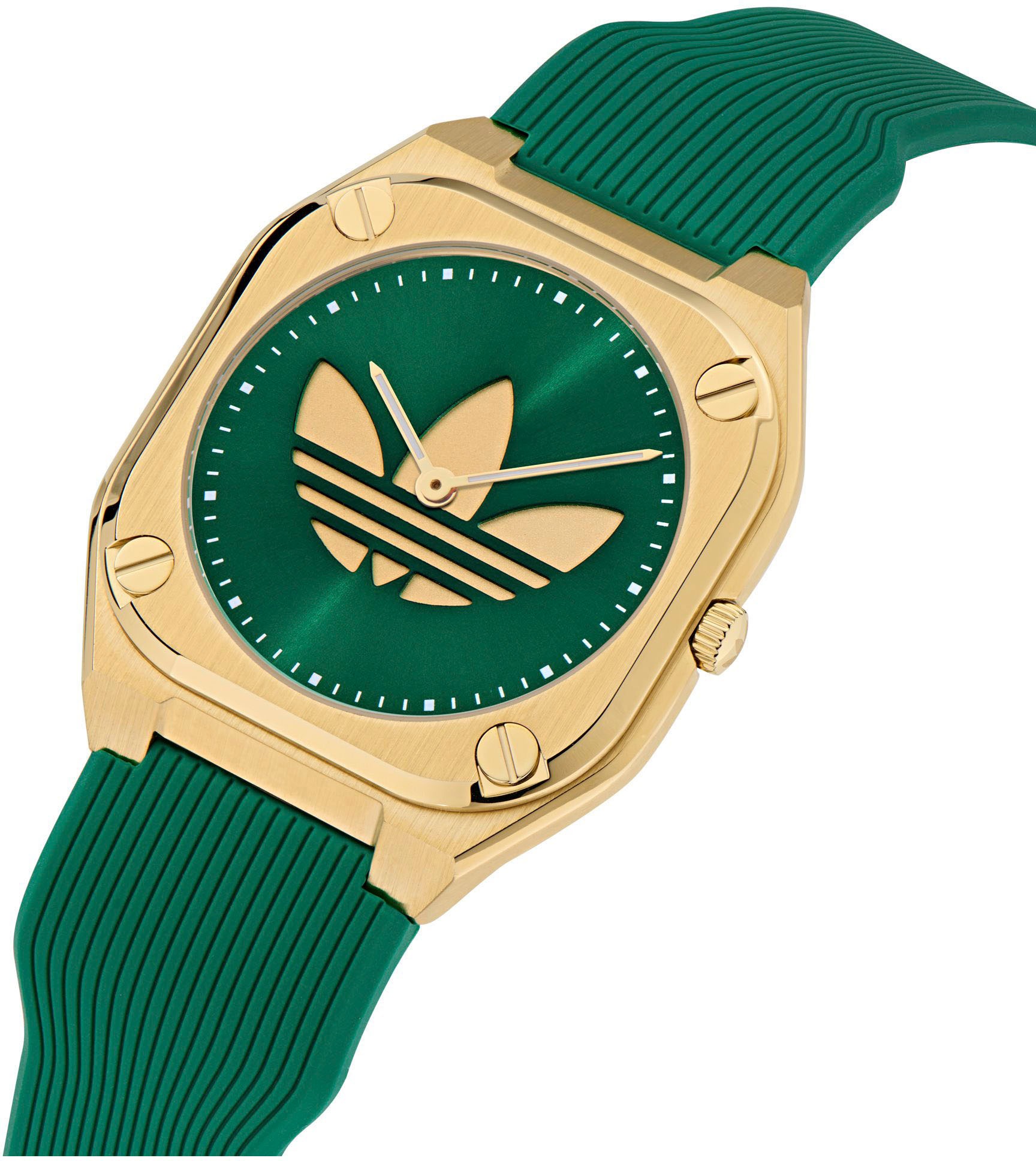 adidas Originals Quarzuhr »CITY TECH THIN«, Armbanduhr,Herrenuhr,Damenuhr,Silikonarmband,wasserabweisend bis 5 bar