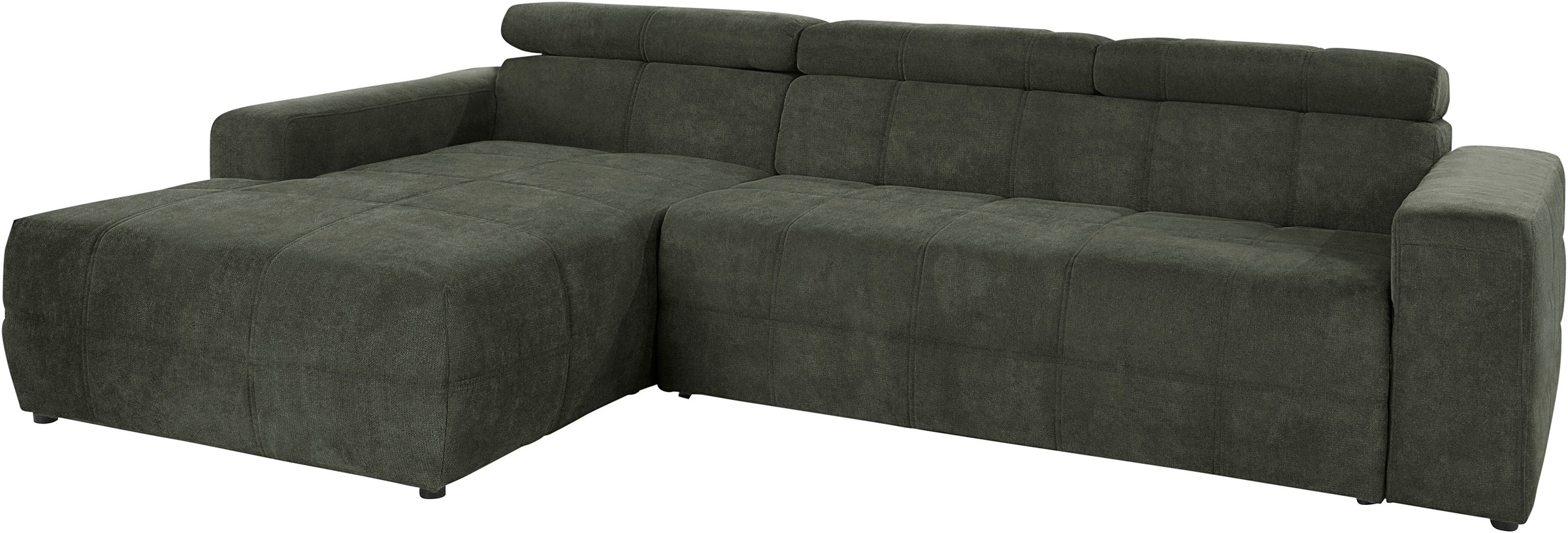 DOMO collection Ecksofa "Brandon B/T/H: 289/177/80 cm, whlw. mit Sitztiefen günstig online kaufen