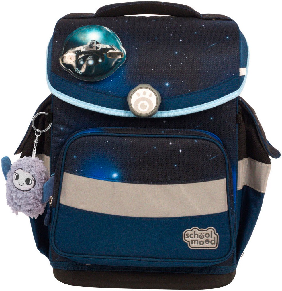 SCHOOL-MOOD® Schulranzen »Timeless Pro«, mit LED-Patchy