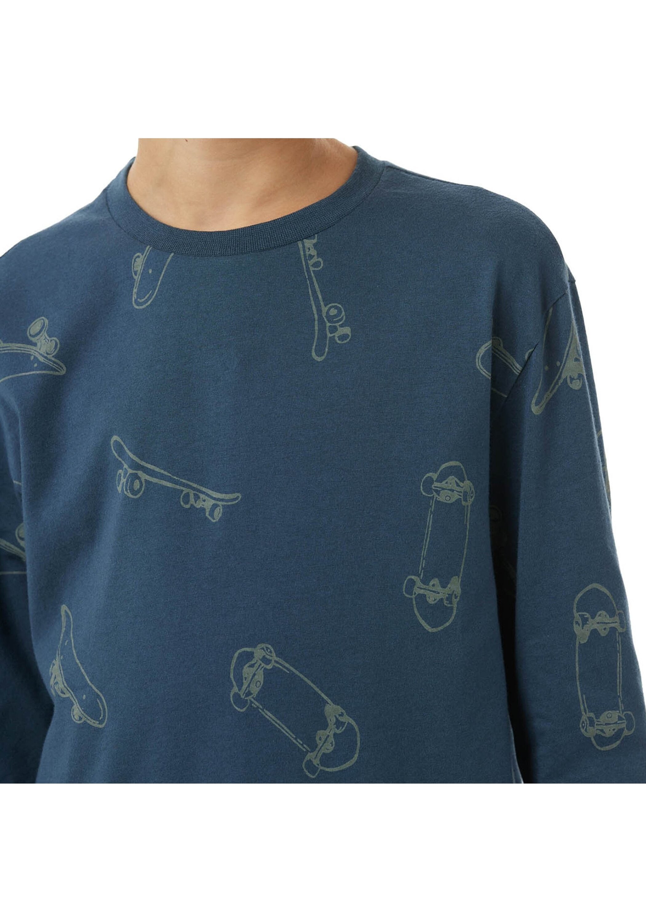 Schiesser Schlafanzug »Pyjama Nightwear Jungs Skateboards«