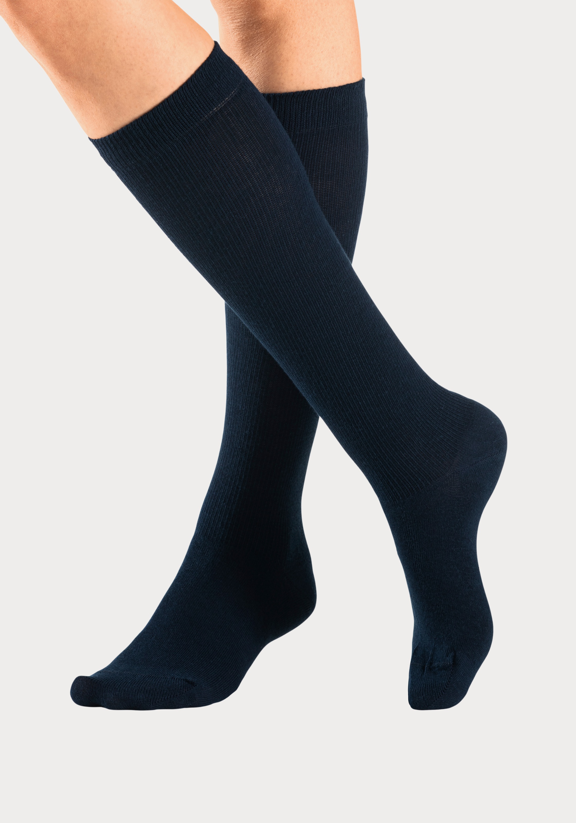 Thumbnail - H.I.S Stützkniestrümpfe Packung, 2 Paar tlg. ideal auf Reisen