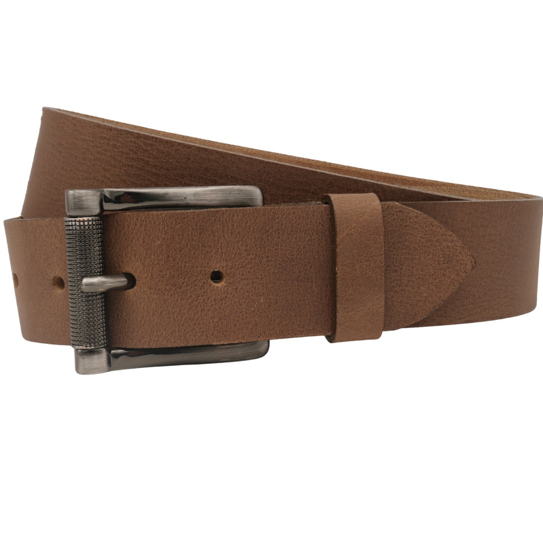 ANNAMATONI Herren Ledergürtel "AnnaMatoni Ledergürtel Fjord Ledergürtel Fjord", beige, Gr. 100, 100% Leder, Gürtel