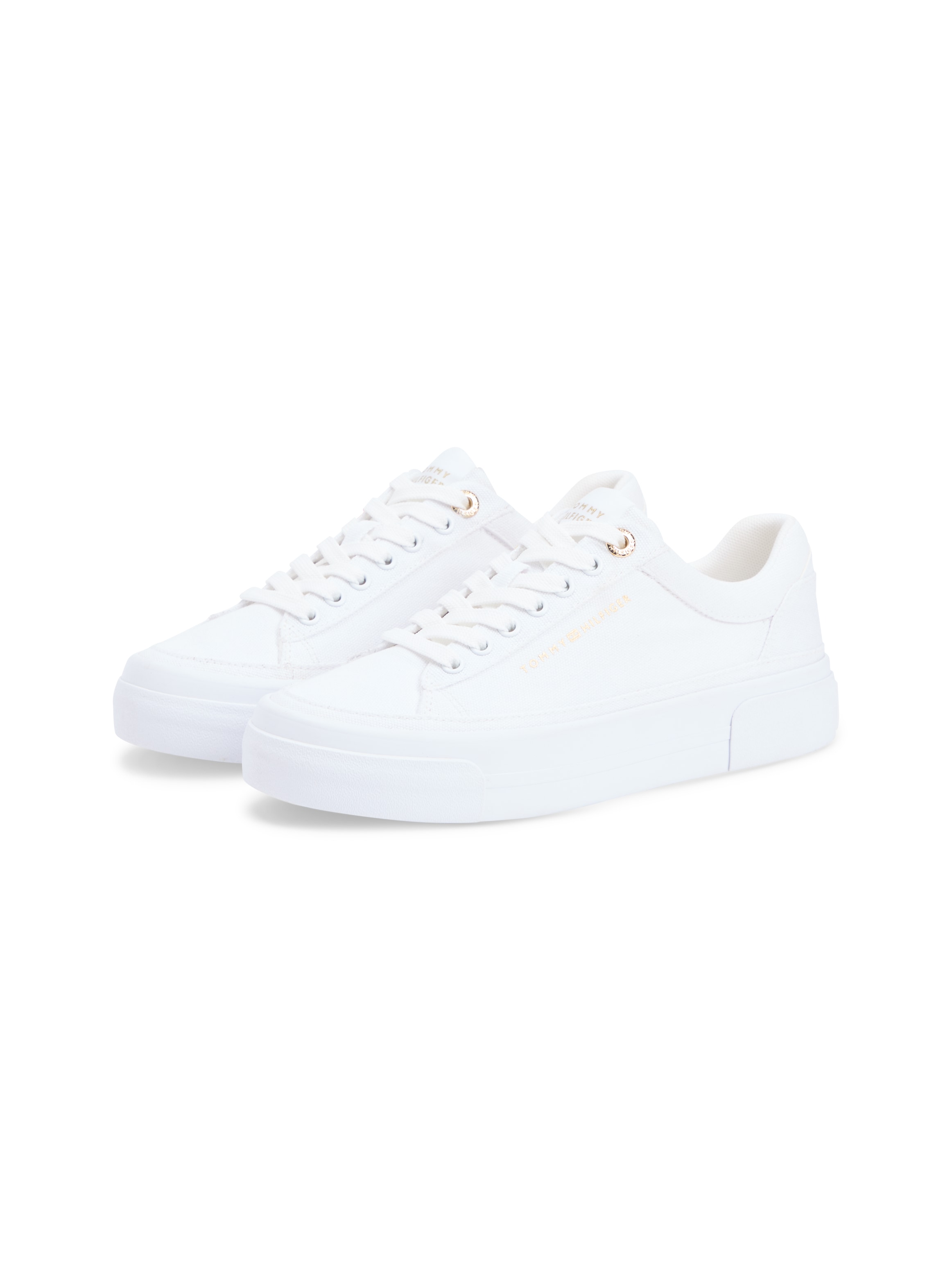 Tommy Hilfiger Plateausneaker "TH FOXING PLATFORM CANVAS" Freizeitschuh, Sc günstig online kaufen