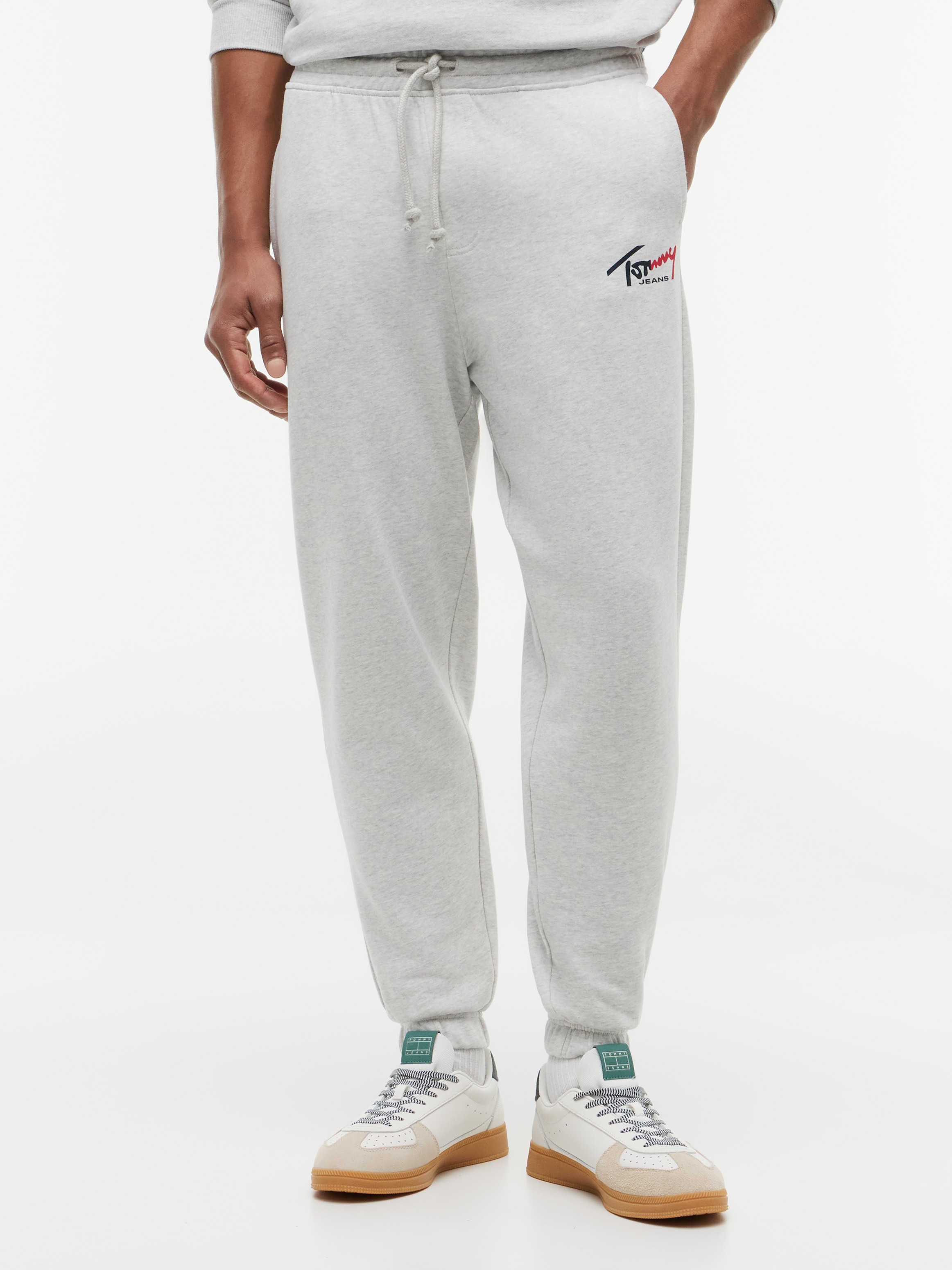 Tommy Jeans Jogginghose "TJM REGULAR SIGNATURE" mit Logo und Bündchen