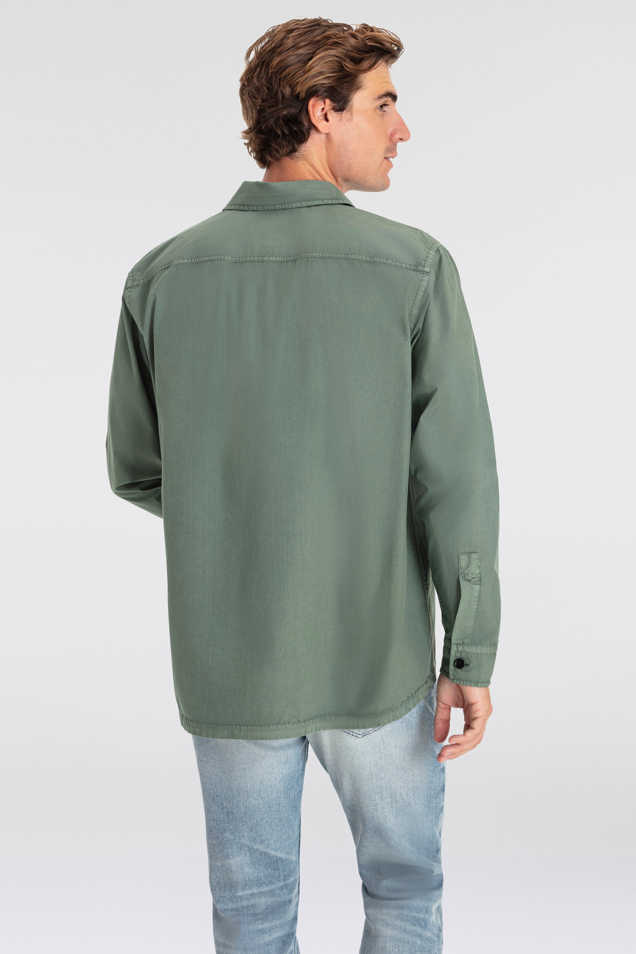 BOSS ORANGE Hemdjacke "Locky", mit Brusttaschen günstig online kaufen