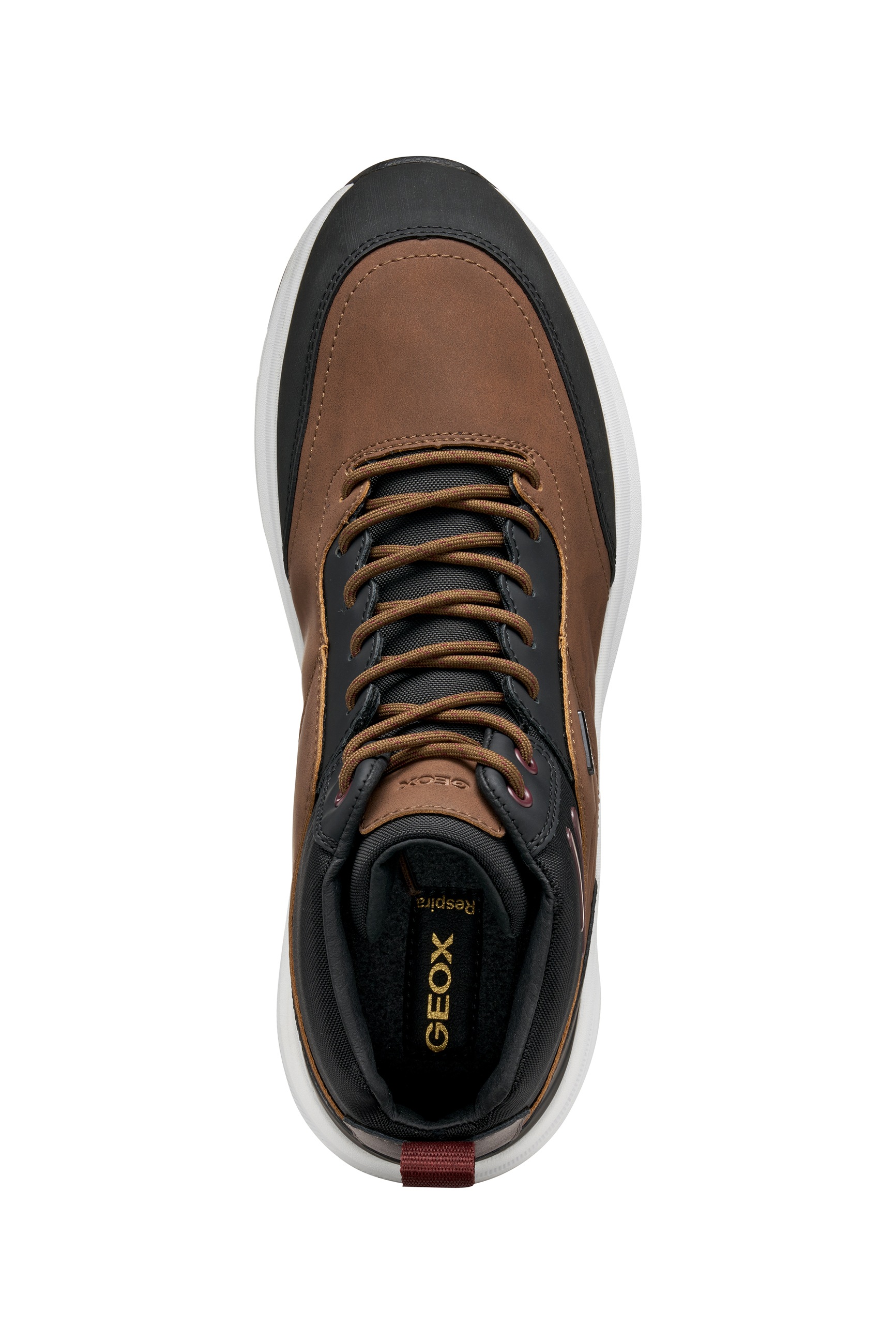 Geox Winterboots »U SENALES B ABX«, Schnürboots mit Textilfutter, Größenschablone zum Download