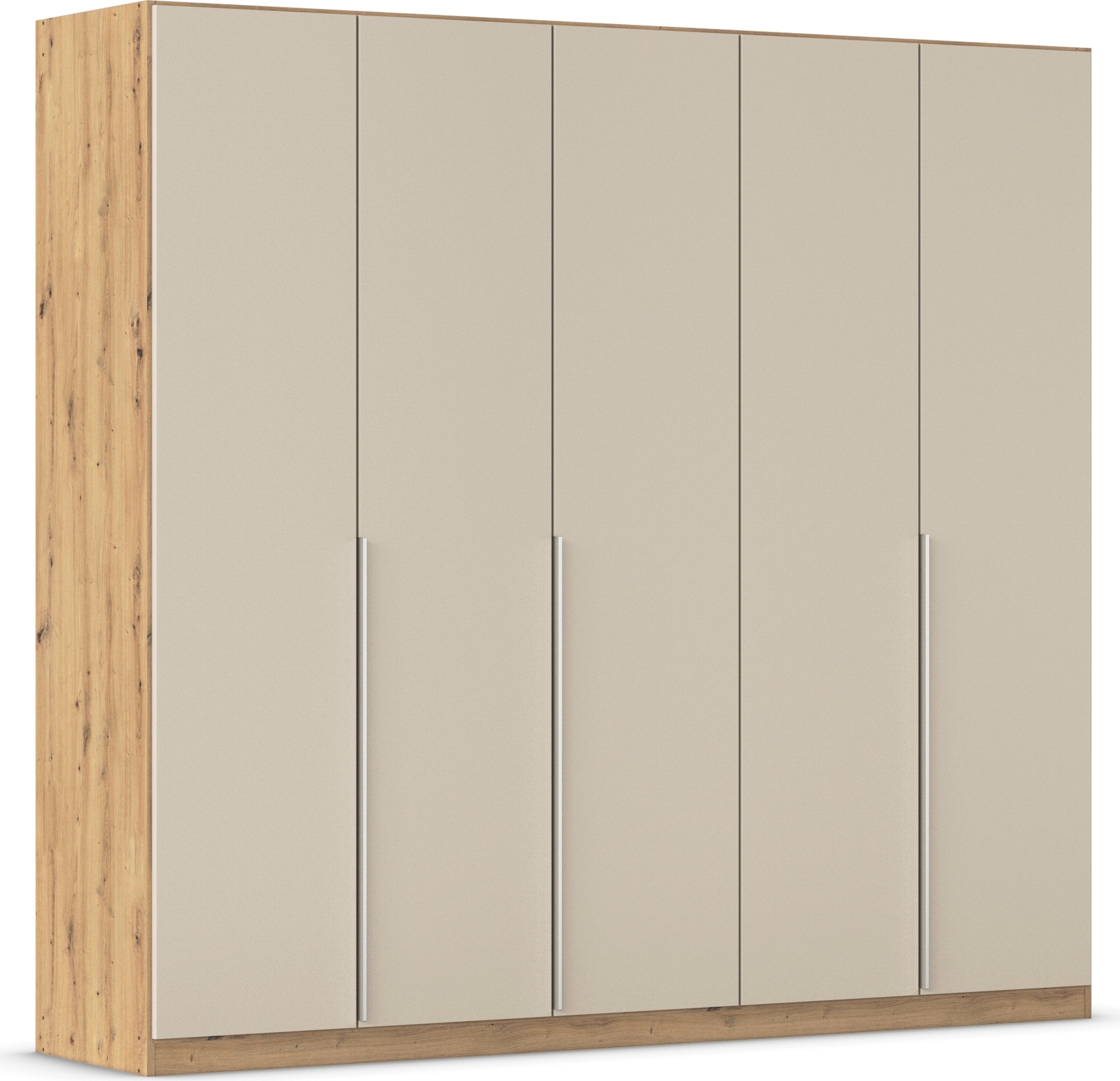 OTTO home Drehtürenschrank "AGORDO" in zwei Griff-Farben, Breiten 91-405 cm, Dekor- oder Hochglanzfront, in 8 Breiten & 2 Höhen, MADE IN GERMANY