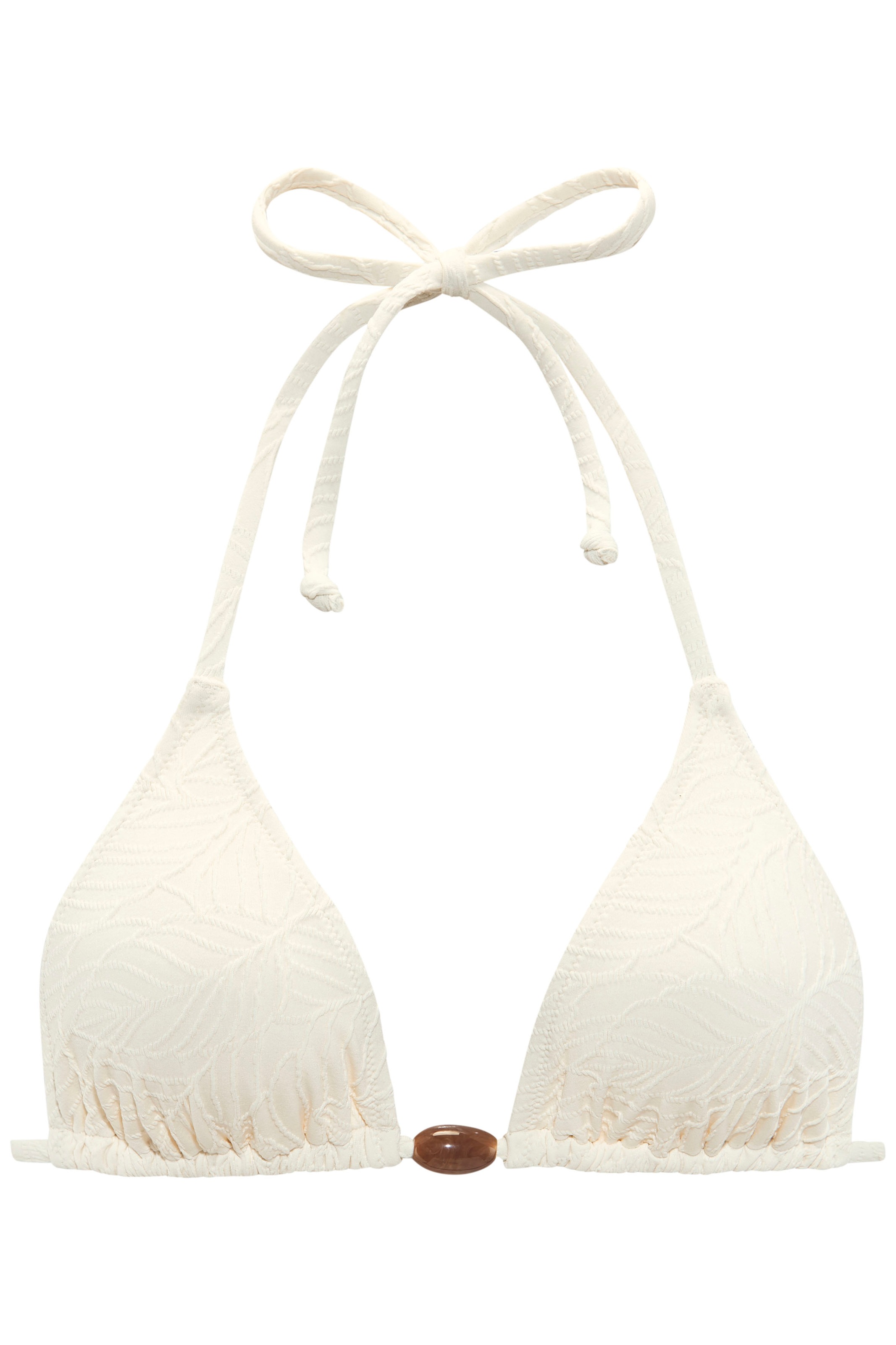 LASCANA Triangel-Bikini-Top "Fay" aus eleganter Strukturware günstig online kaufen