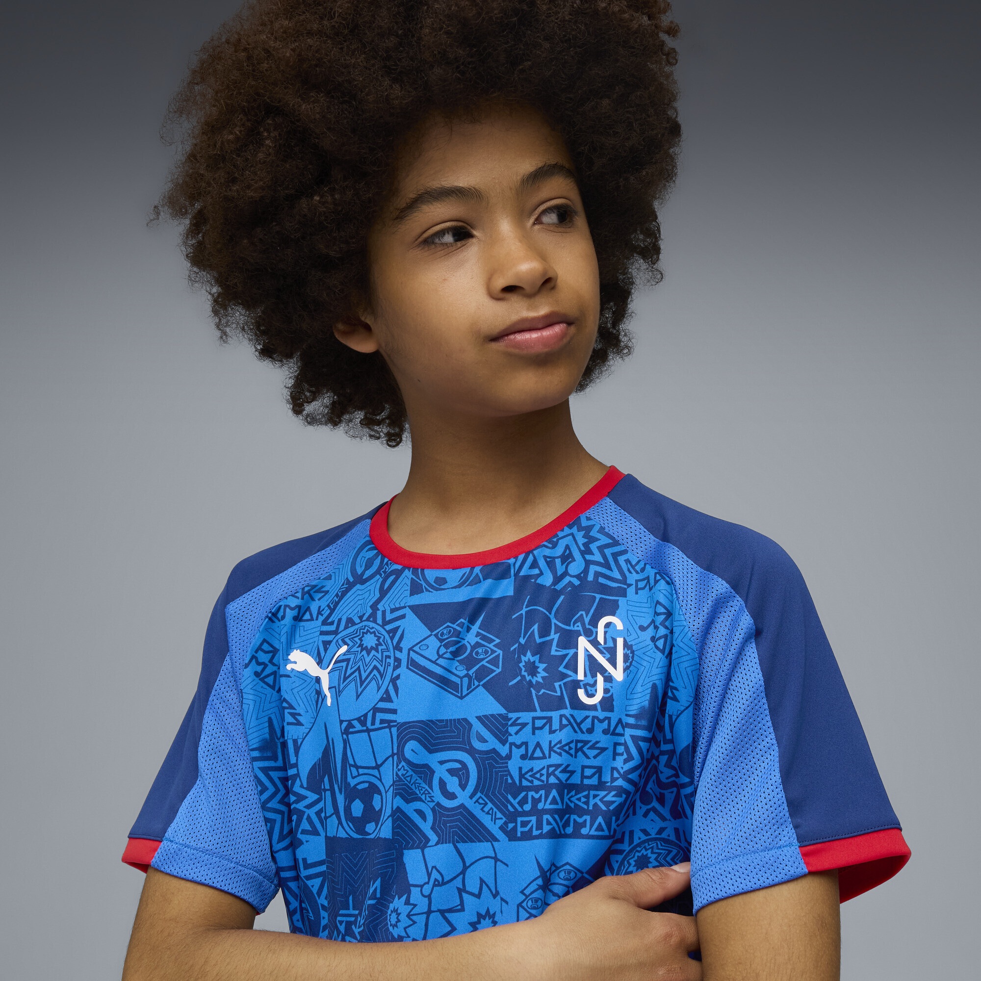 PUMA Trainingsshirt »Neymar Jr Playmaker Fußballtrikot Jugendliche«